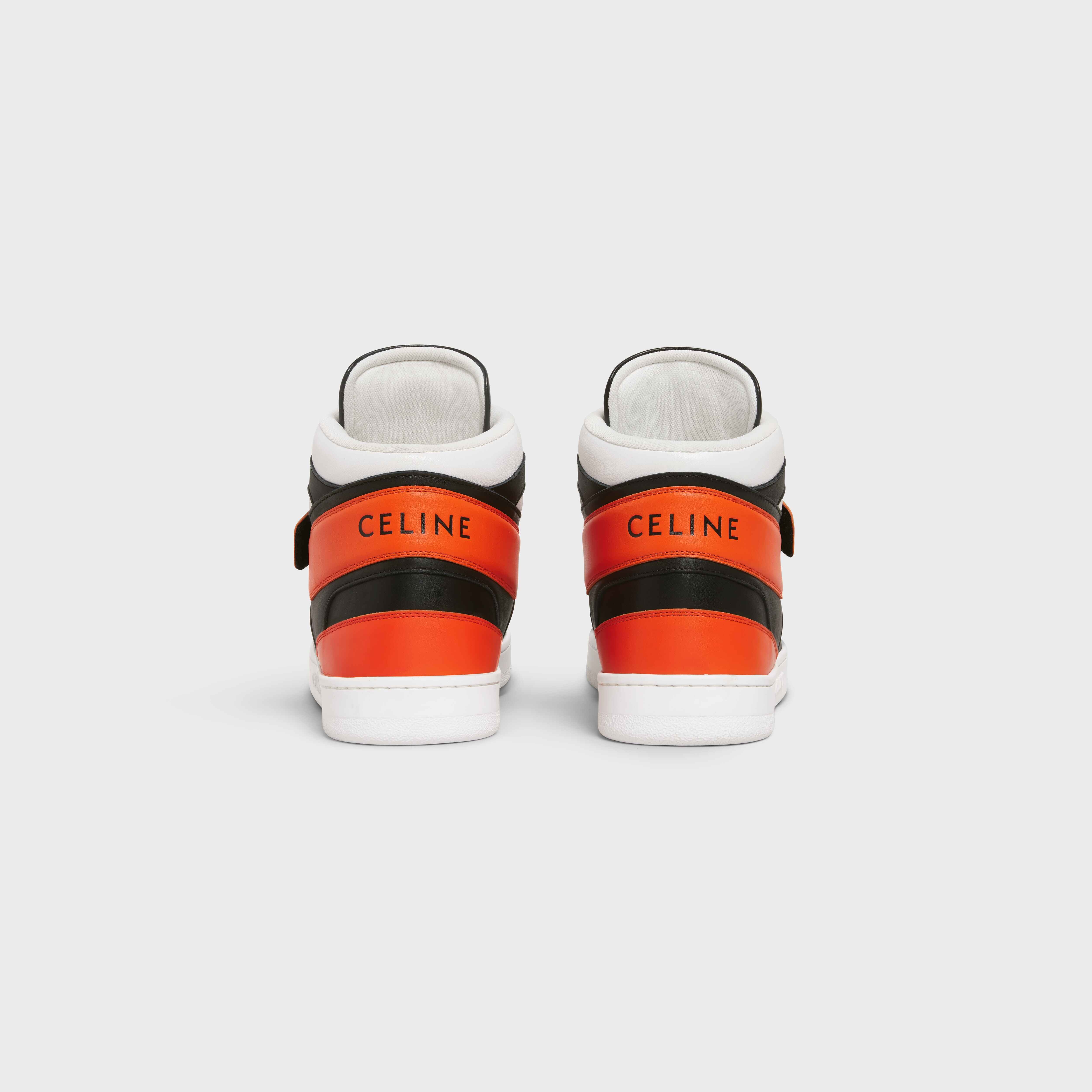 CT-03 HIGH SNEAKER WITH VELCRO in CALFSKIN - 3