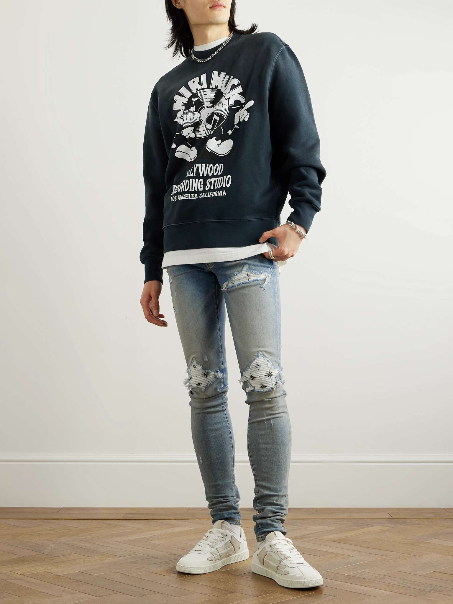 Micro Starbust MX1 Skinny-Fit Distressed Jeans - 2