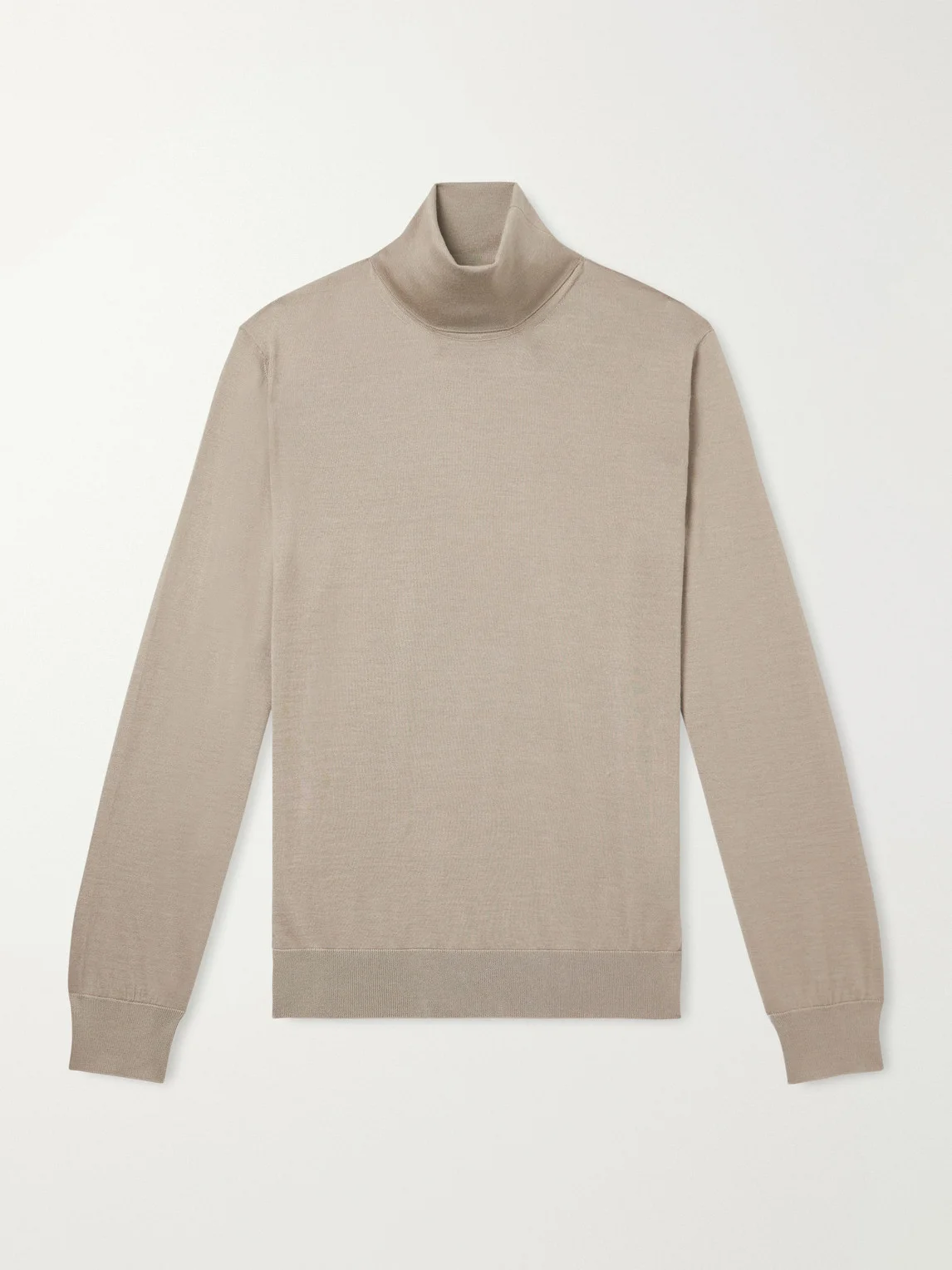 Cashmere and Silk-Blend Turtleneck Sweater - 1