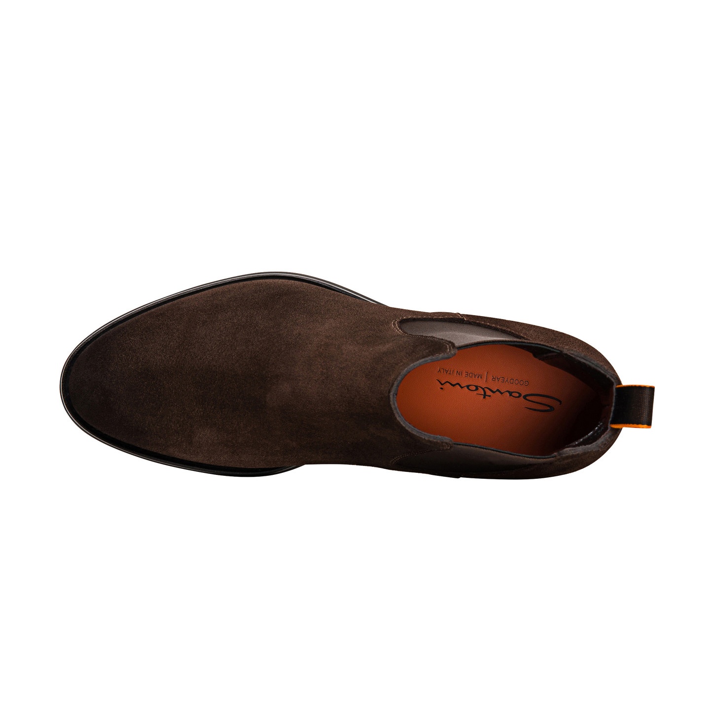 Men’s brown suede Chelsea boot - 4