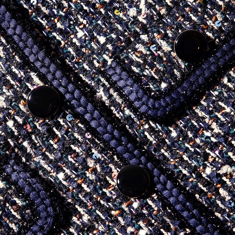 Boucle Jacket With Braid Detail - 5