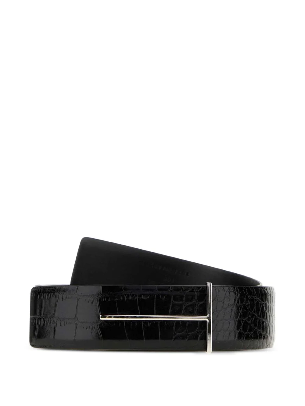 reversible T buckle belt - 1