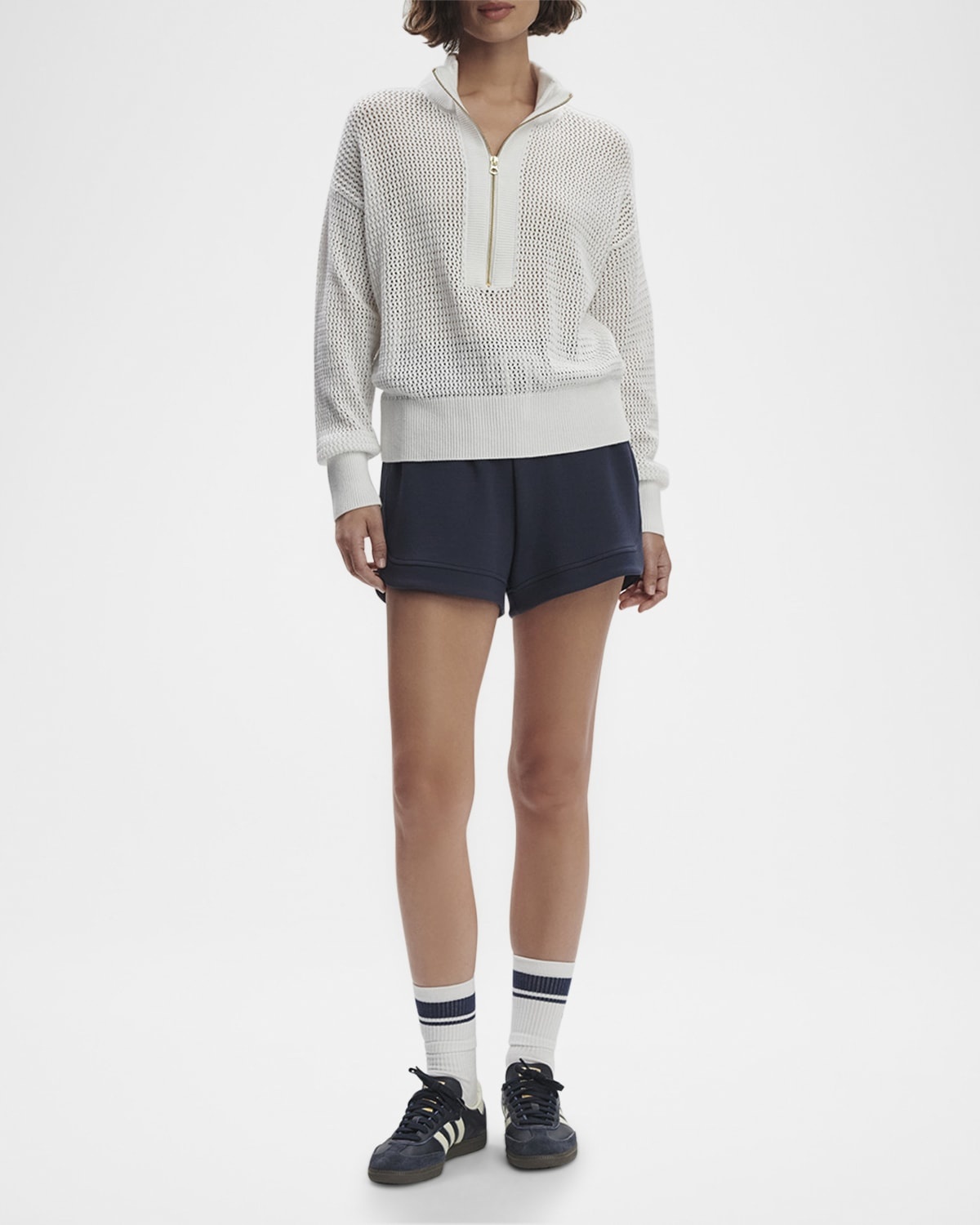 Aurora Half-Zip Knit Sweater - 2