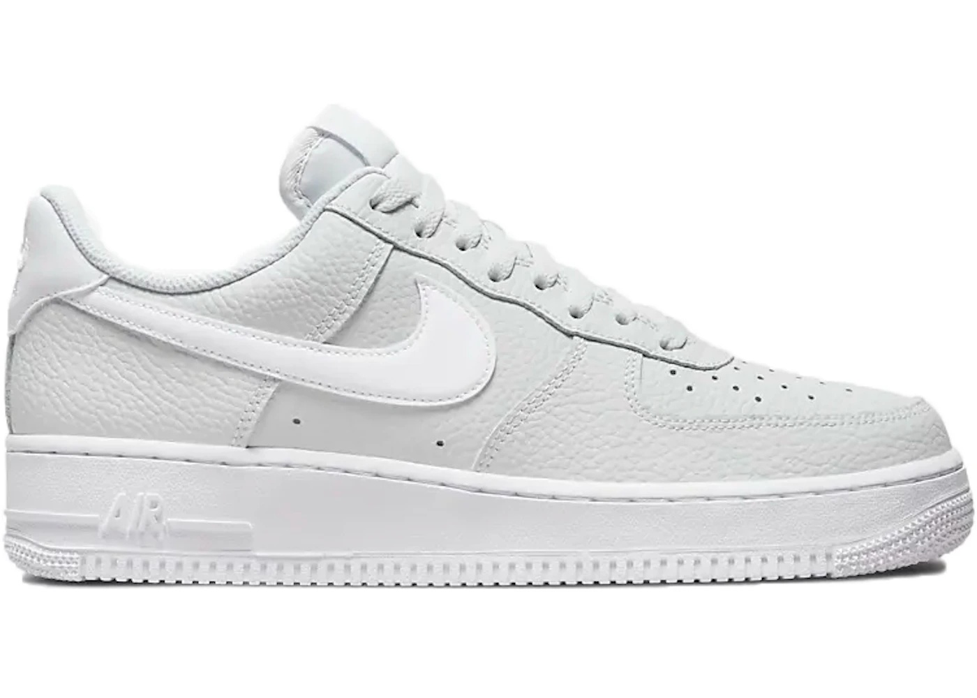 Nike Air Force 1 Low 07 Pebbled Pure Platinum - 1