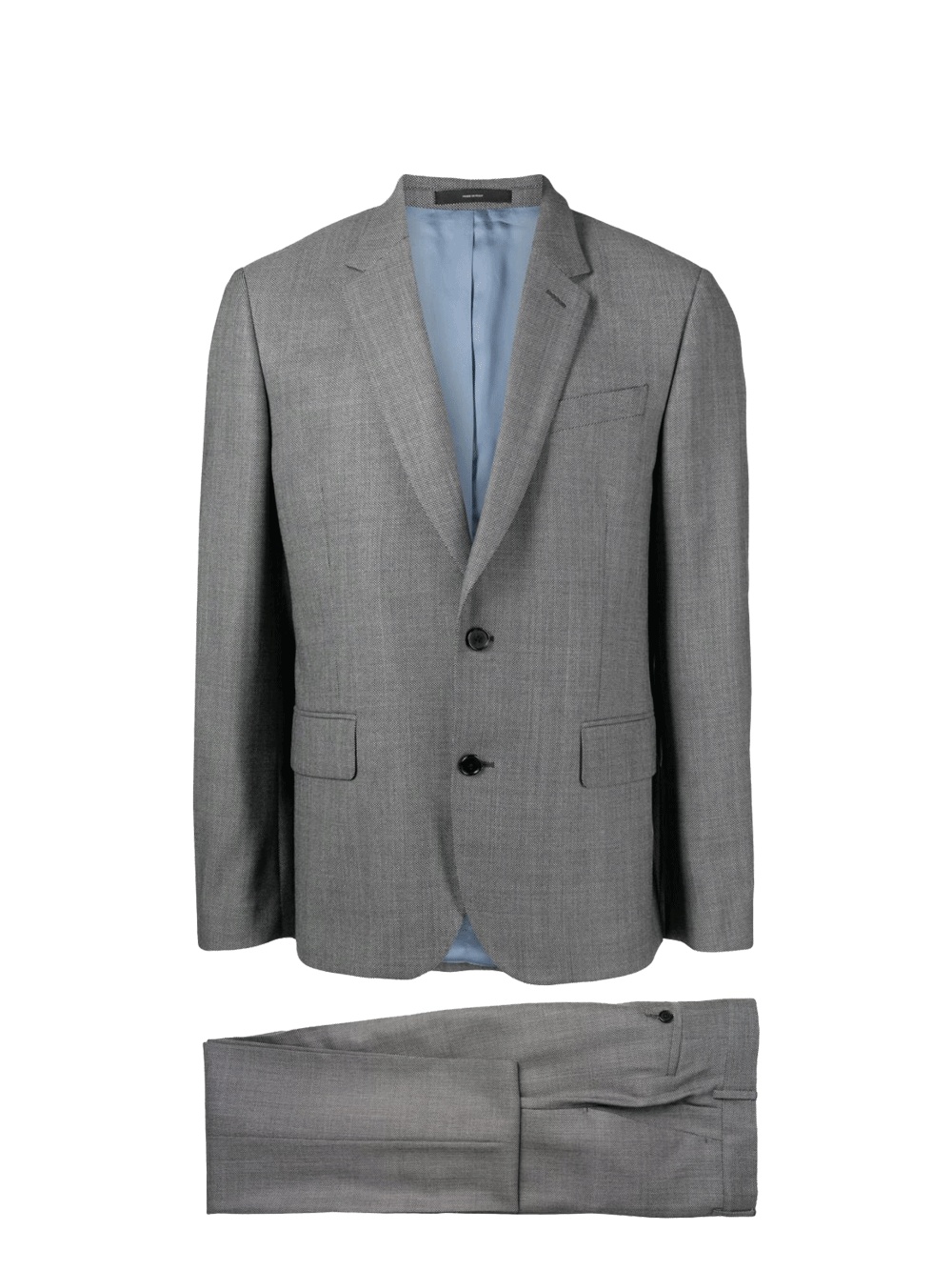 Mens Tailored Fit 2 Button Suit - 1