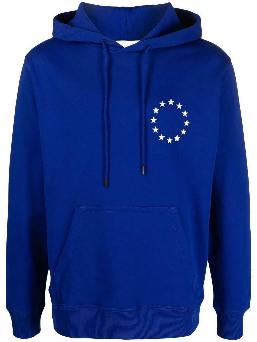 Europa-print organic cotton hoodie - 1