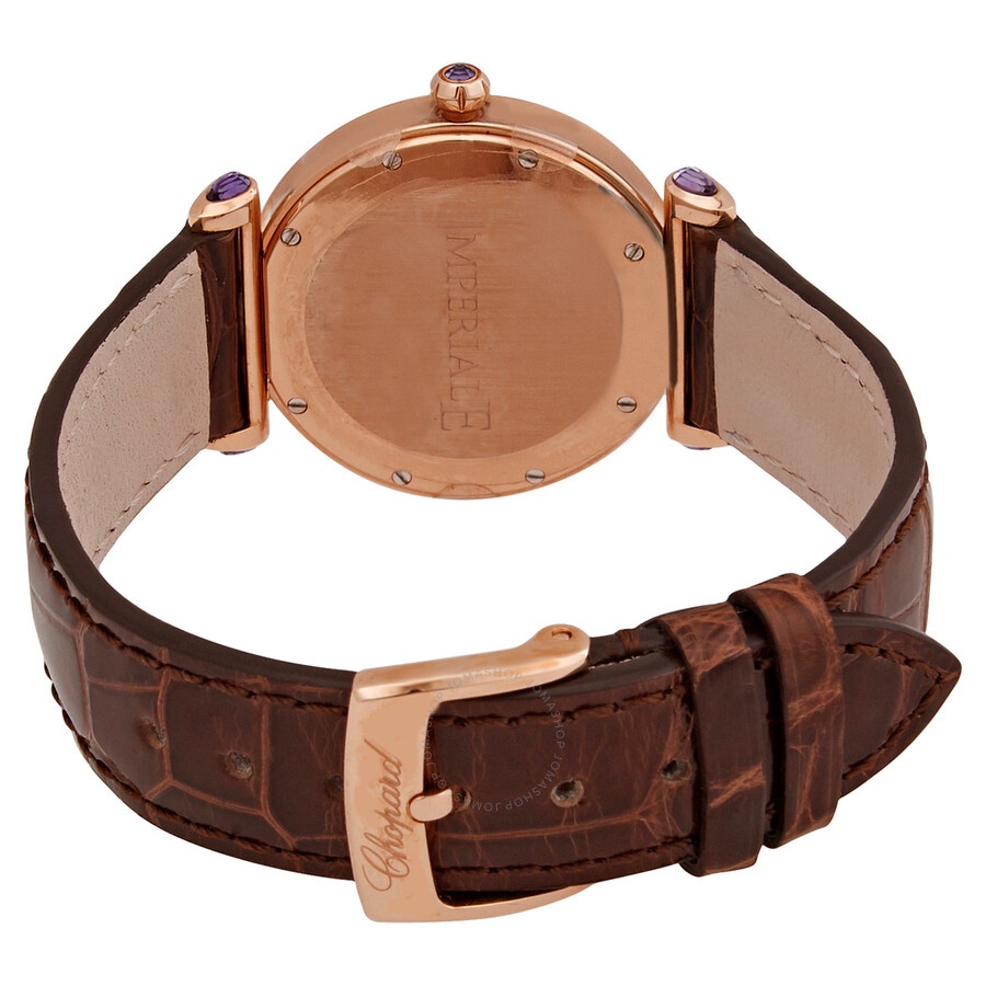 Chopard Quartz Brown Dial Ladies Watch 384238-5005 - 3