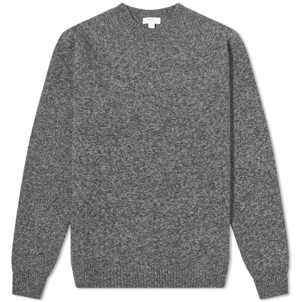 Sunspel Lambswool Crew Knit - 1