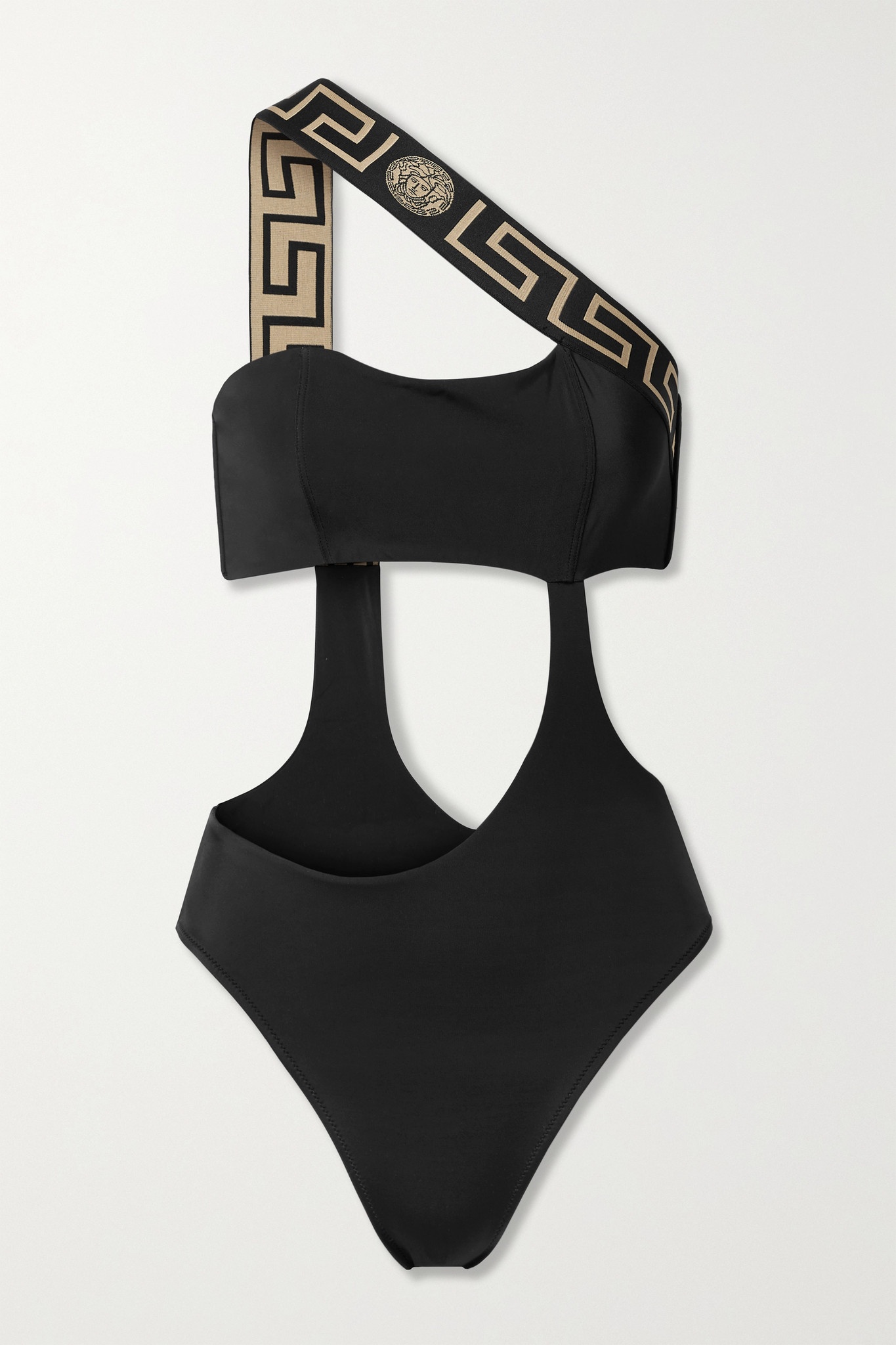 VERSACE One-shoulder cutout swimsuit | netaporter | REVERSIBLE VERSACE One-shoulder cutout swimsuit | netaporter | REVERSIBLE