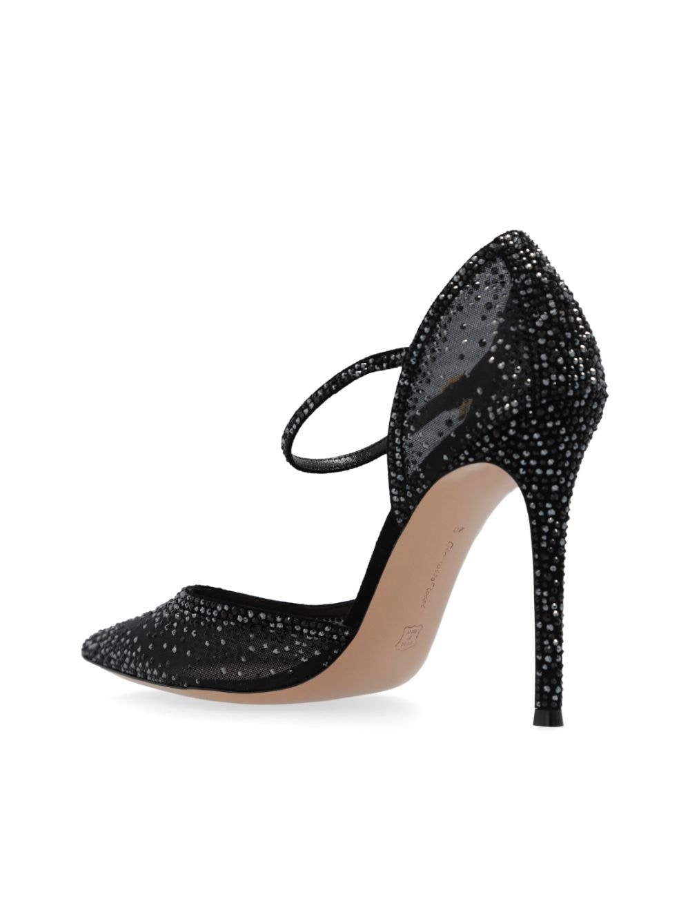 115mm crystal-embellished pumps - 5