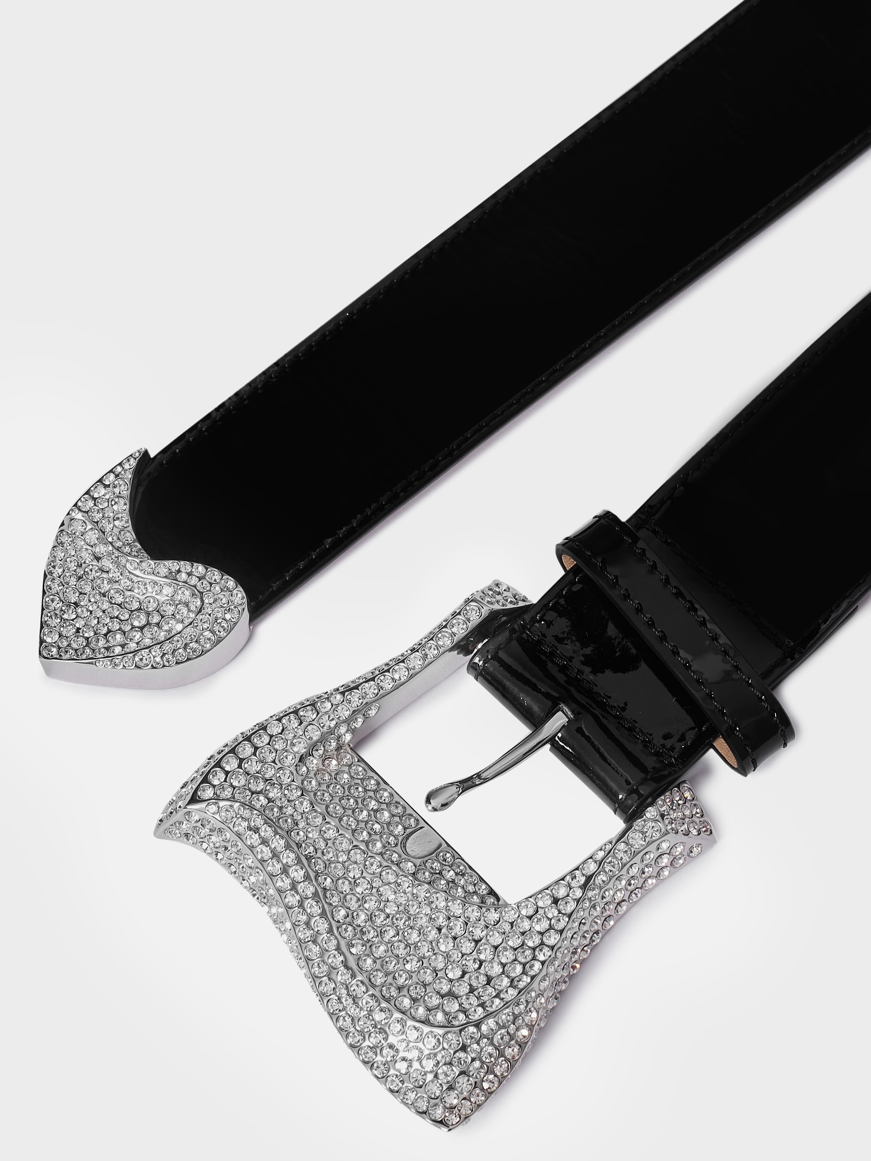 DIANA BELT PATENT LEATHER BLACK - 2