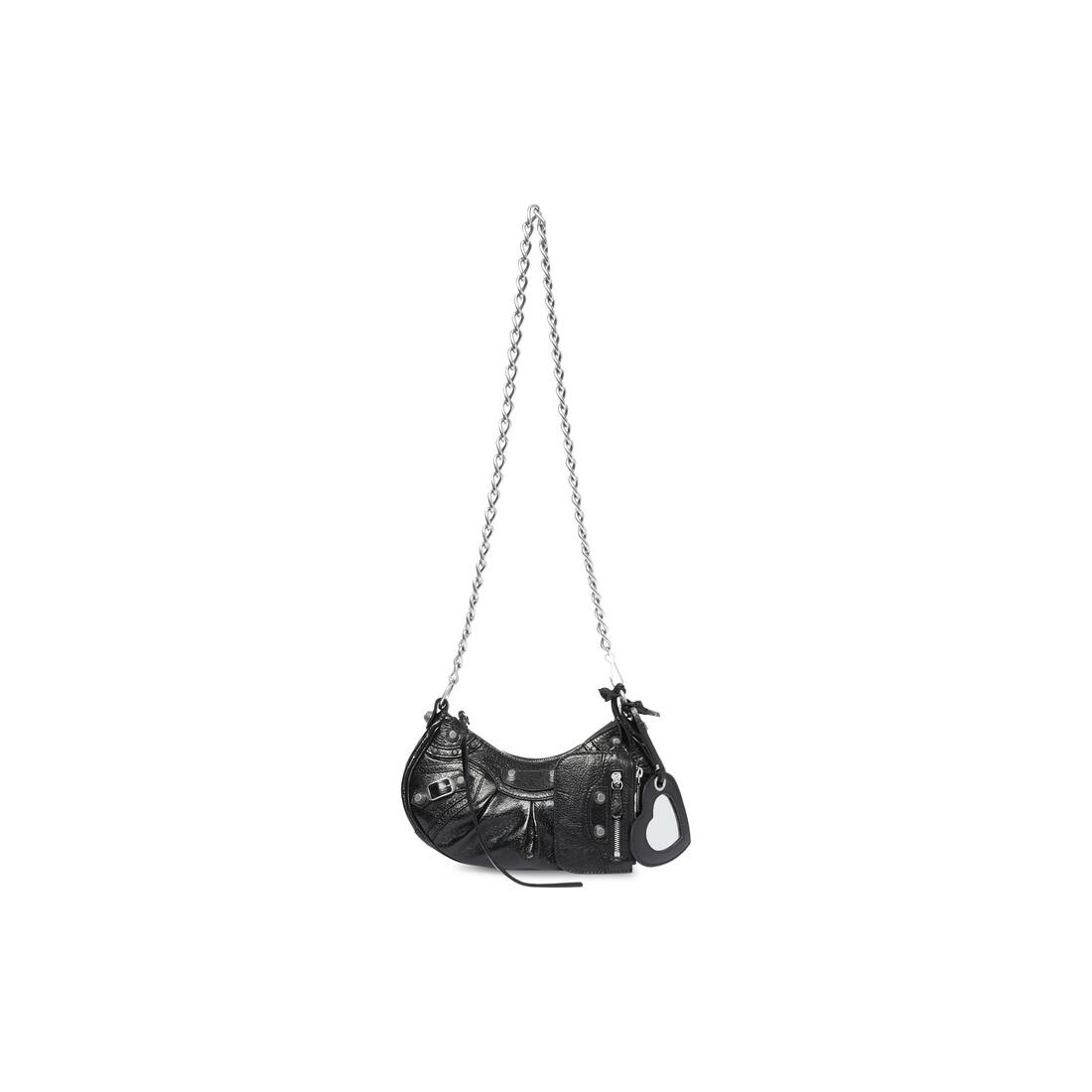 le cagole xs shoulder bag with chain - 8