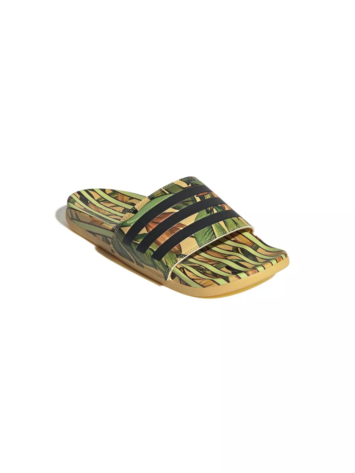 Adilette Comfort "Semi Spark/Core Black/Semi Spark" Women's Sandal - 3