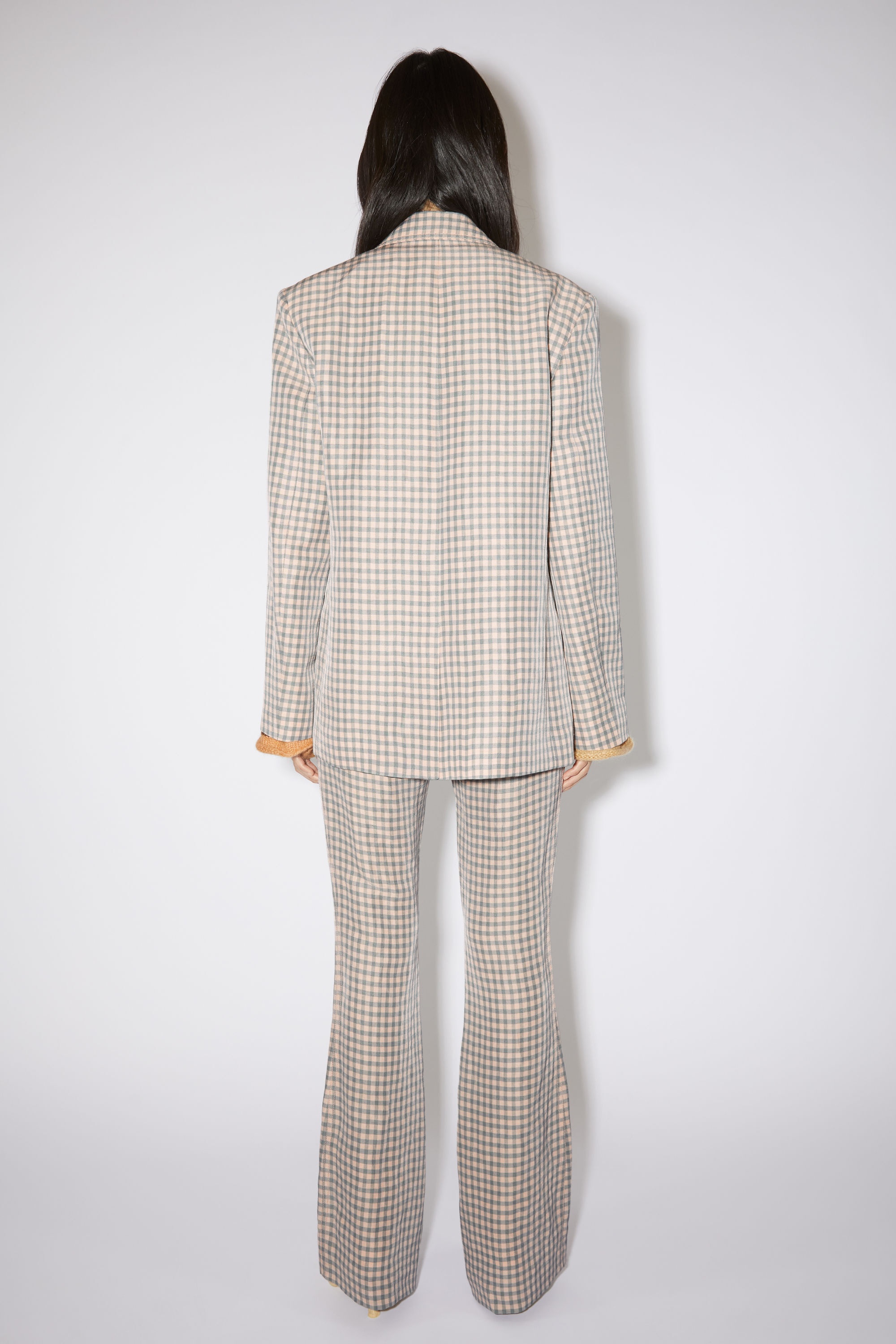 Single-breasted suit jacket - Light blue/pink - 3