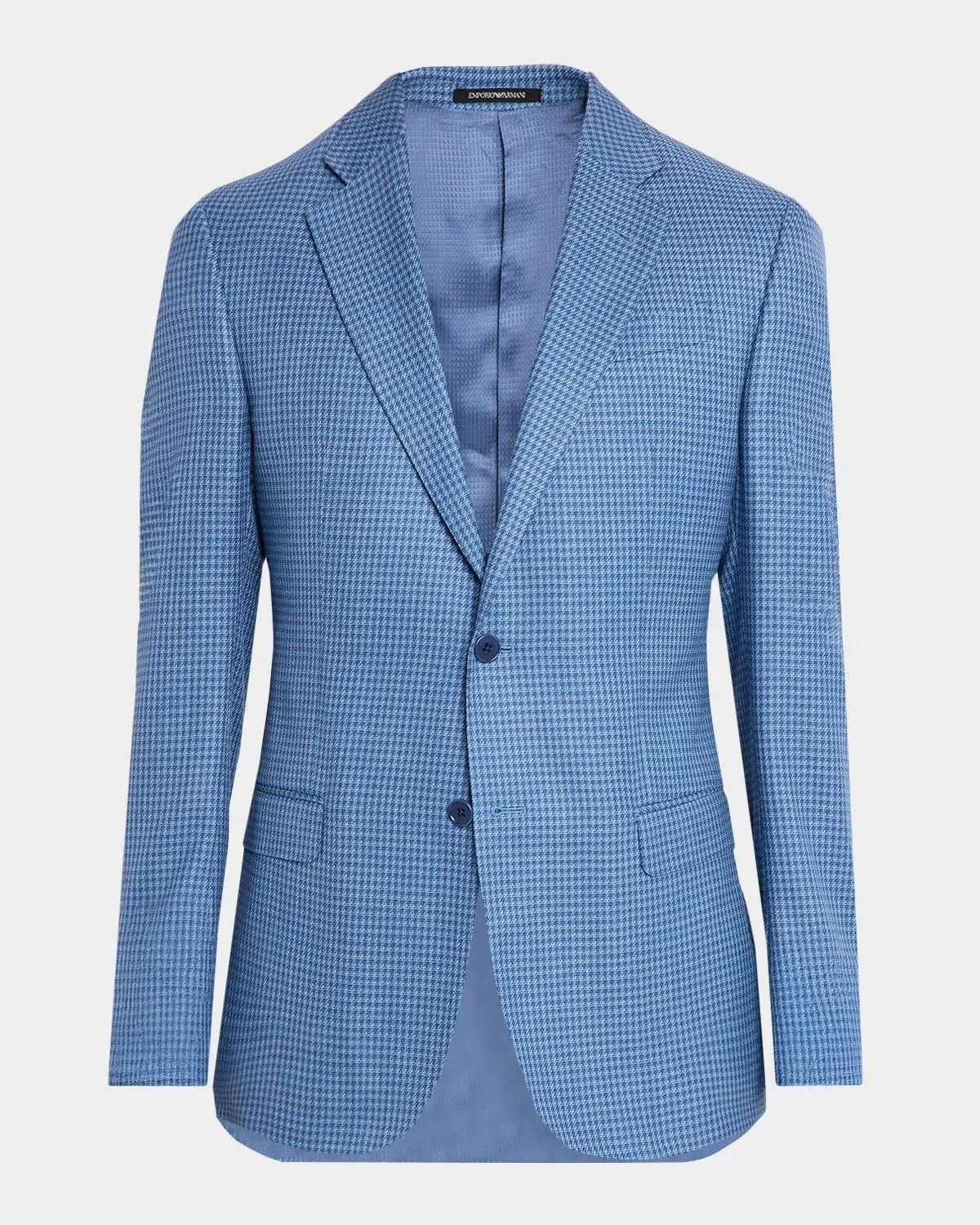 Men's G Line Slim Houndstooth Single-Breasted Sport Coat - 1