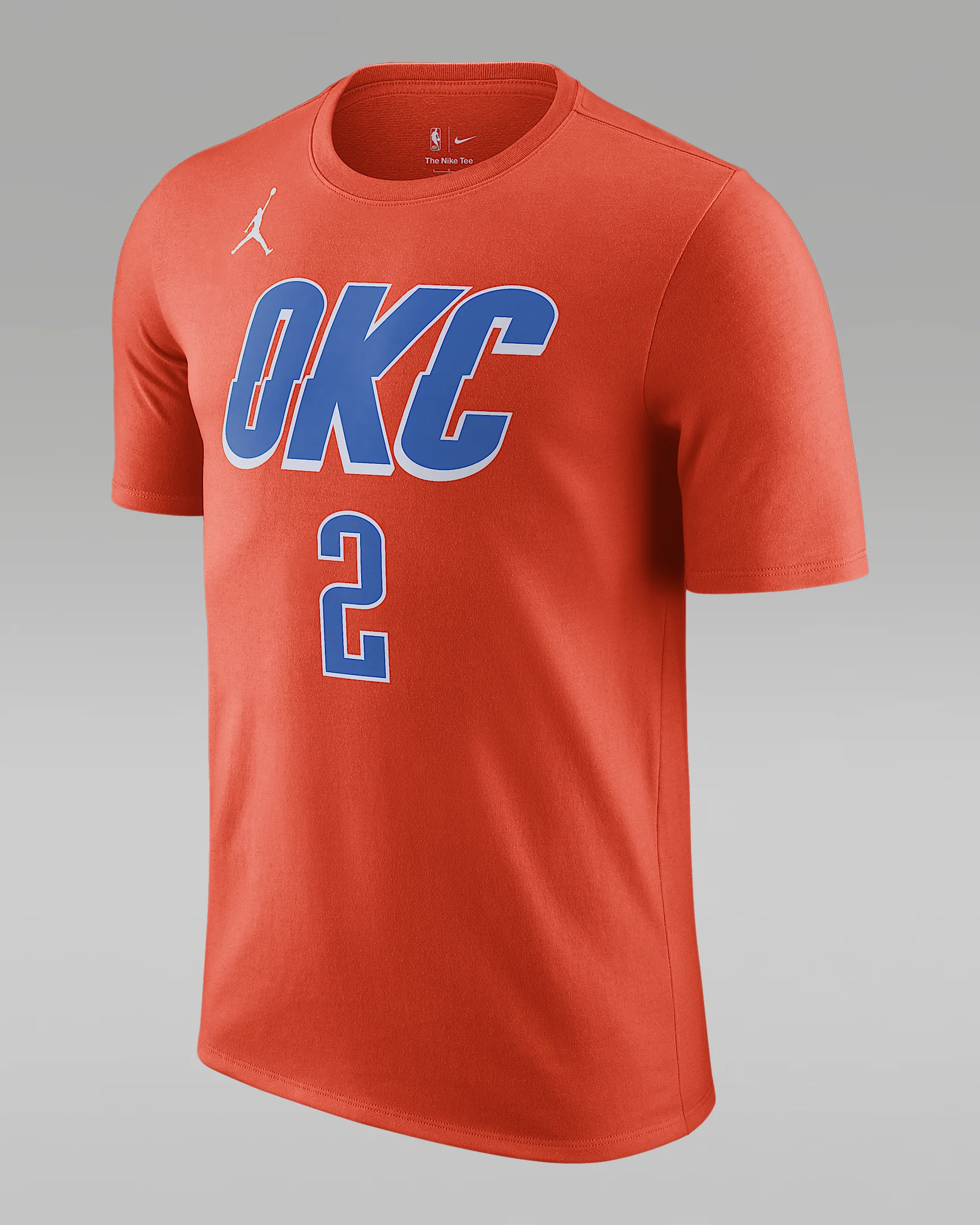Oklahoma City Thunder Statement Edition Men's Jordan NBA T-Shirt - 1