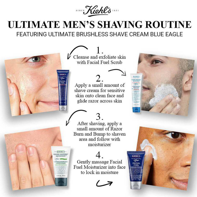 Ultimate Brushless Shave Cream Blue Eagle 7