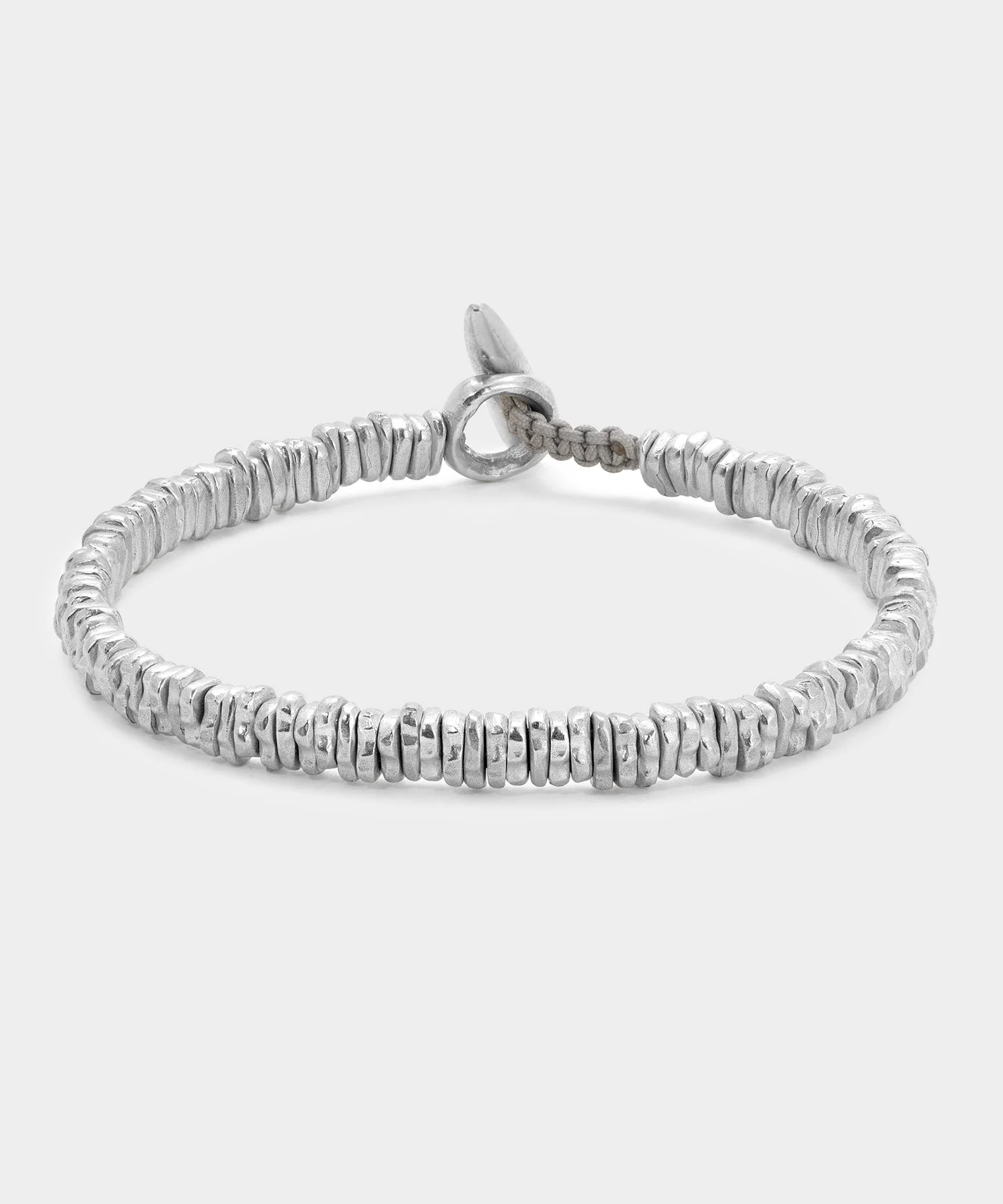 Maor Sterling Silver Meander Small Bracelet - 1