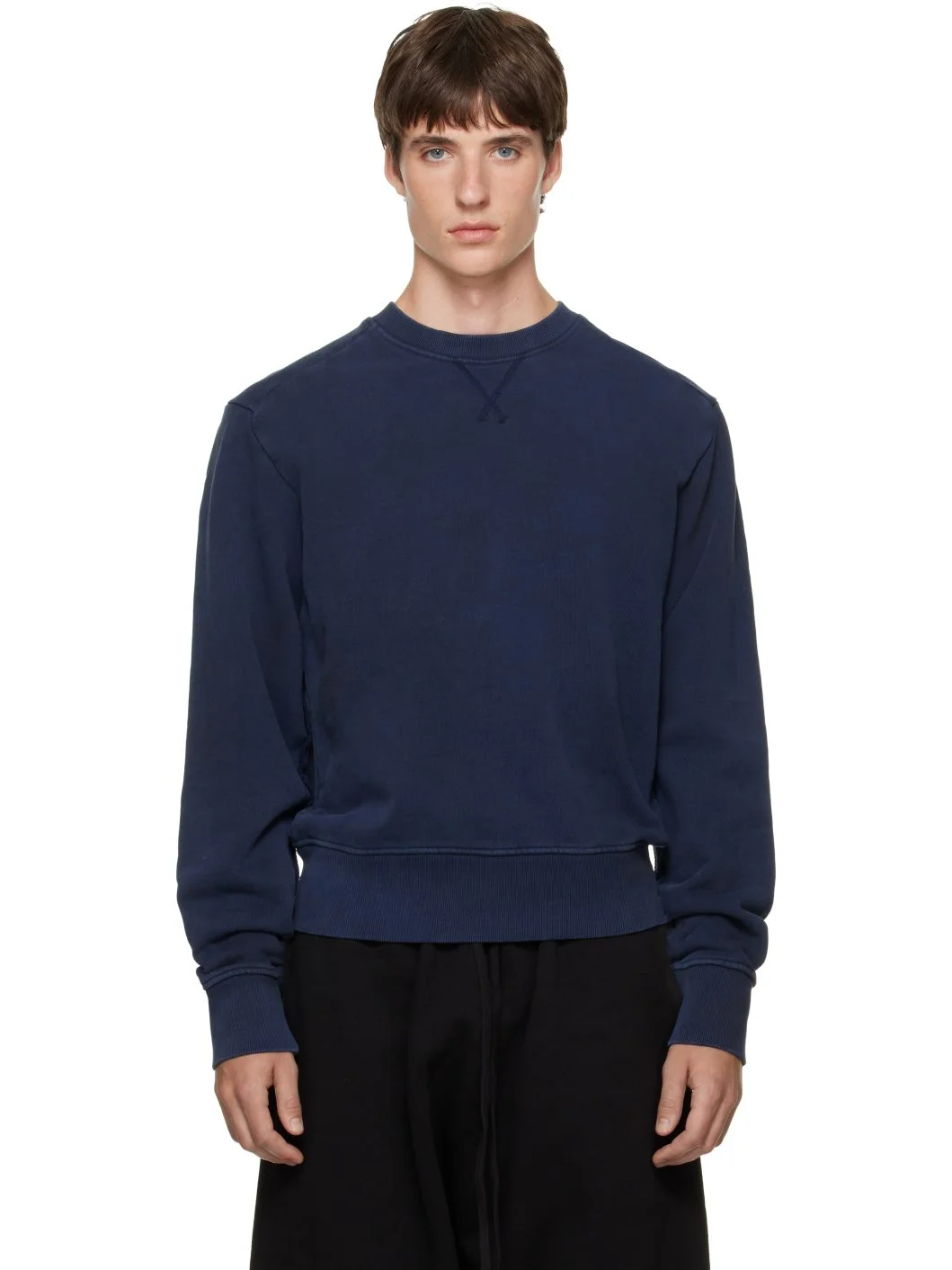 Navy Pod Crew Sweatshirt - 1