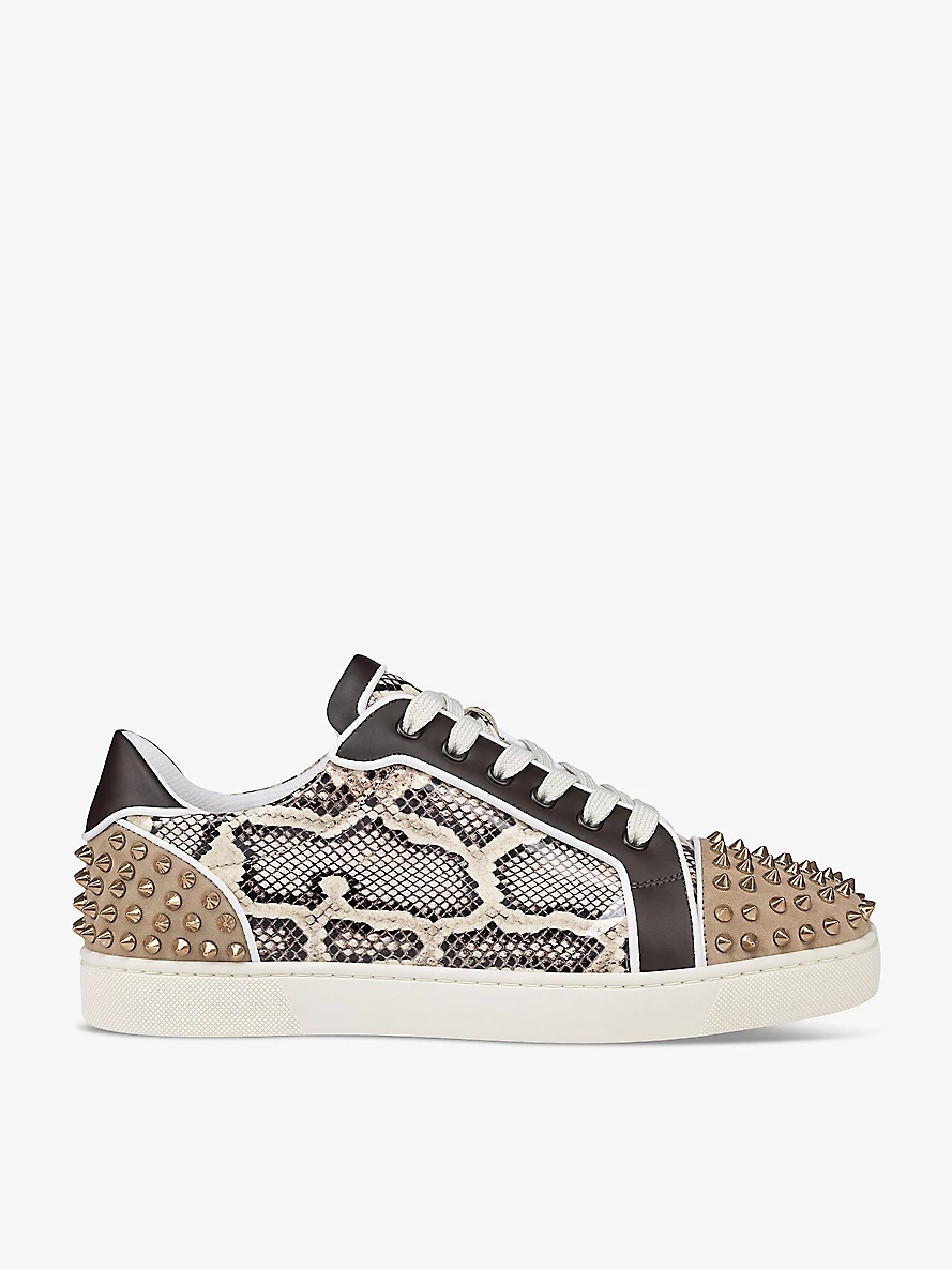 Seavaste Orlato Flat leather low-top trainers - 1