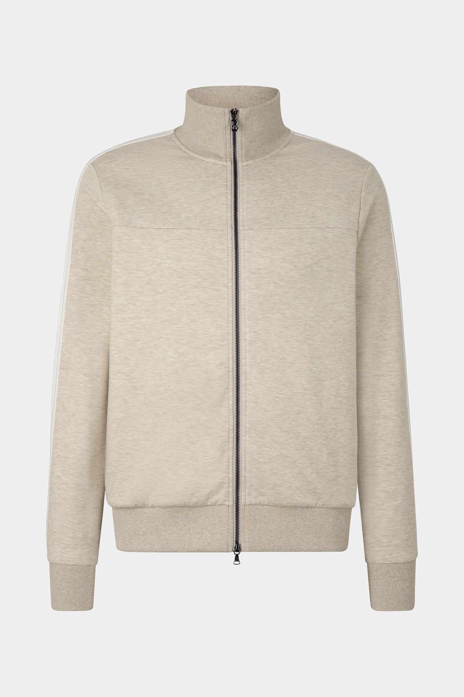 Jayden sweatshirt jacket in Beige - 1
