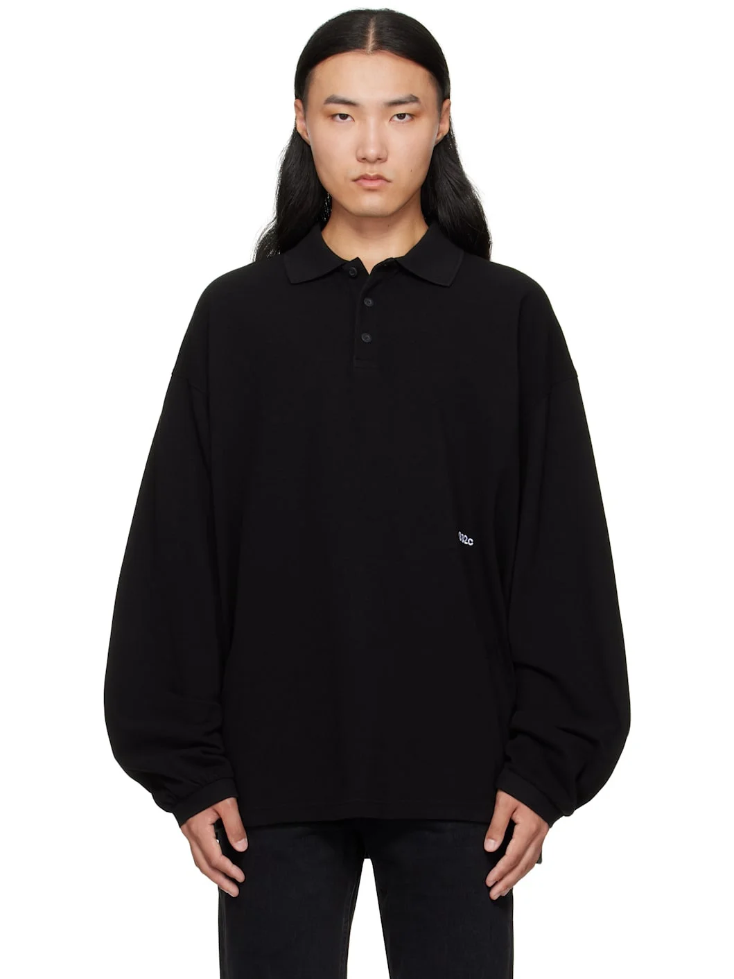 Black "Speed Devil" Polo - 1