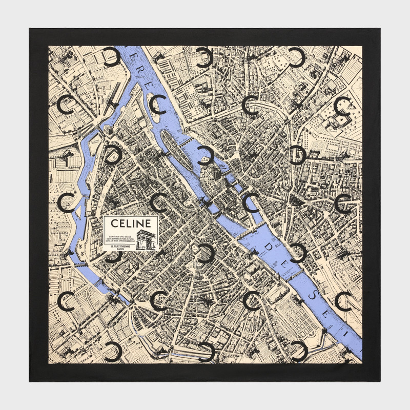 square IN silk twill 1