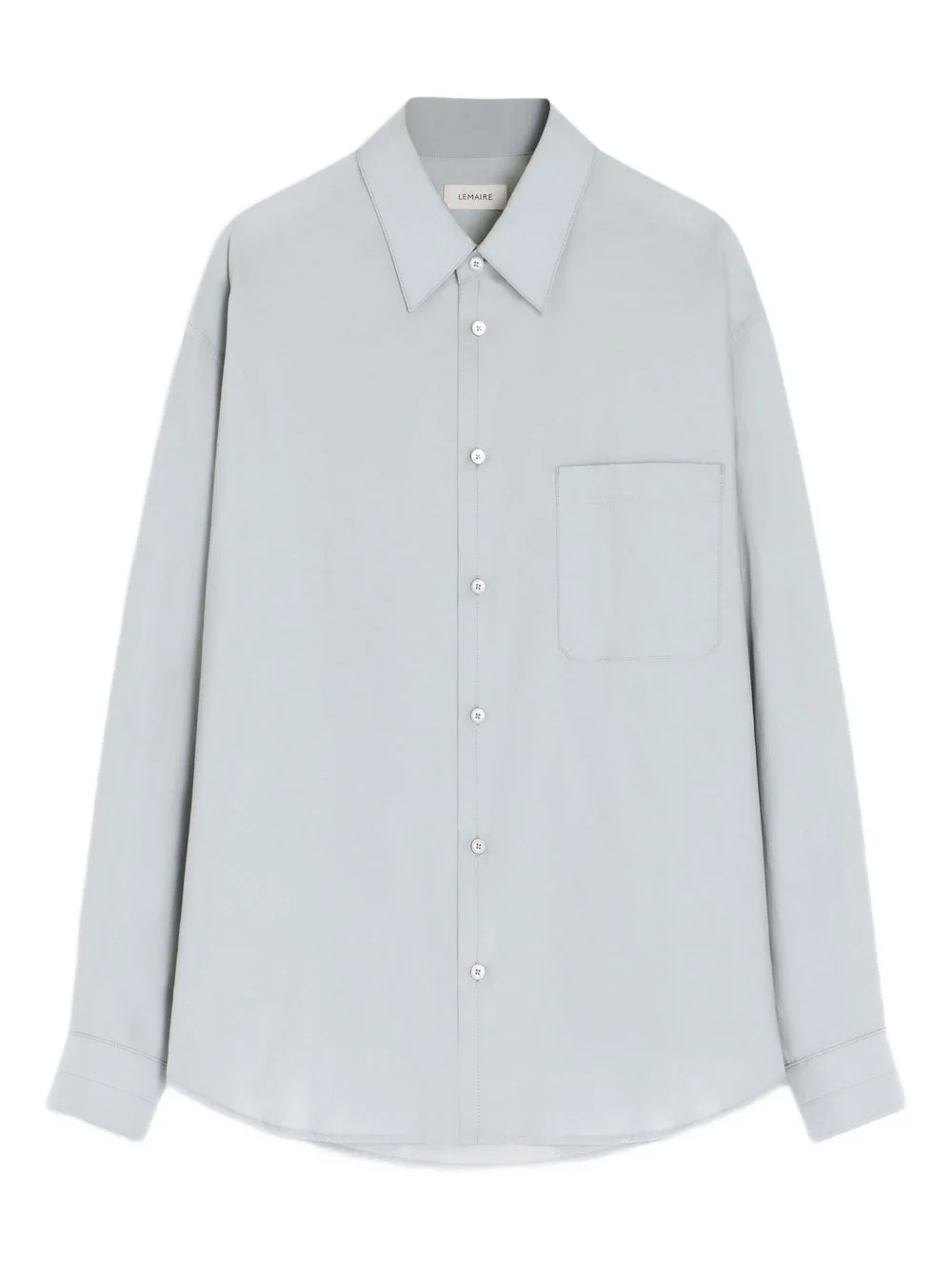 chest-pocket long-sleeve shirt - 1