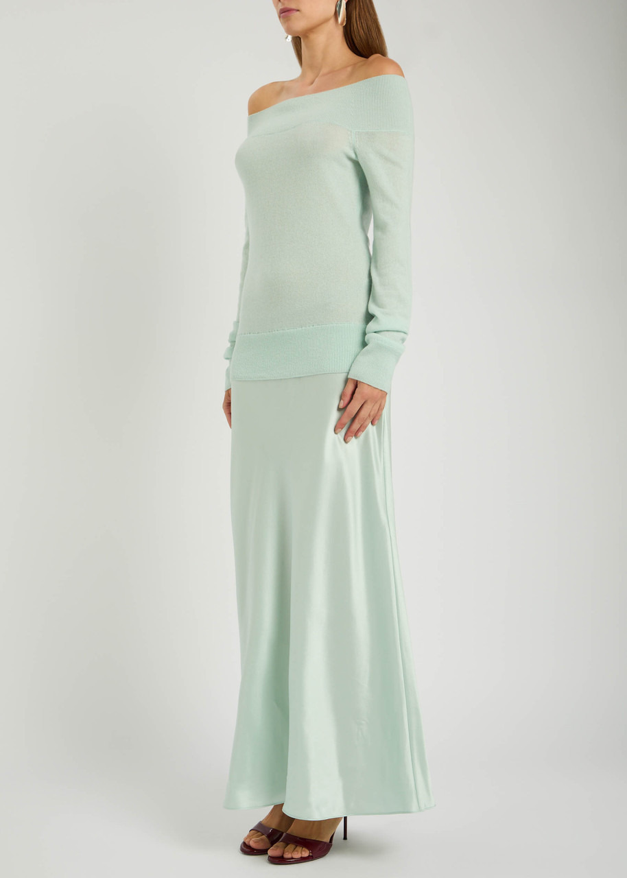 Christopher Esber Cashmere and Silk Maxi Dress - 2