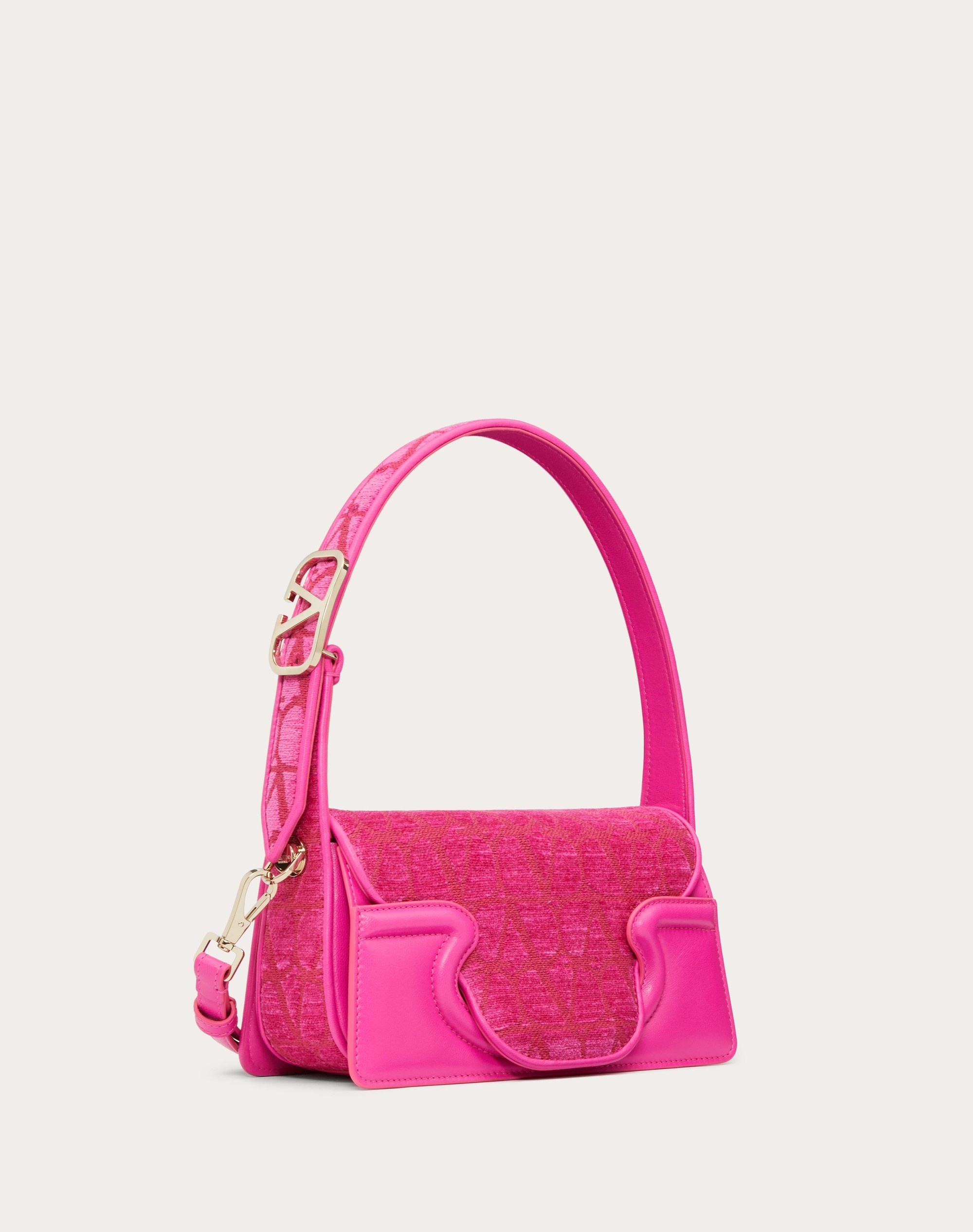 SMALL LA PETITE DEUXIEME SHOULDER BAG IN TOILE ICONOGRAPHE - 3