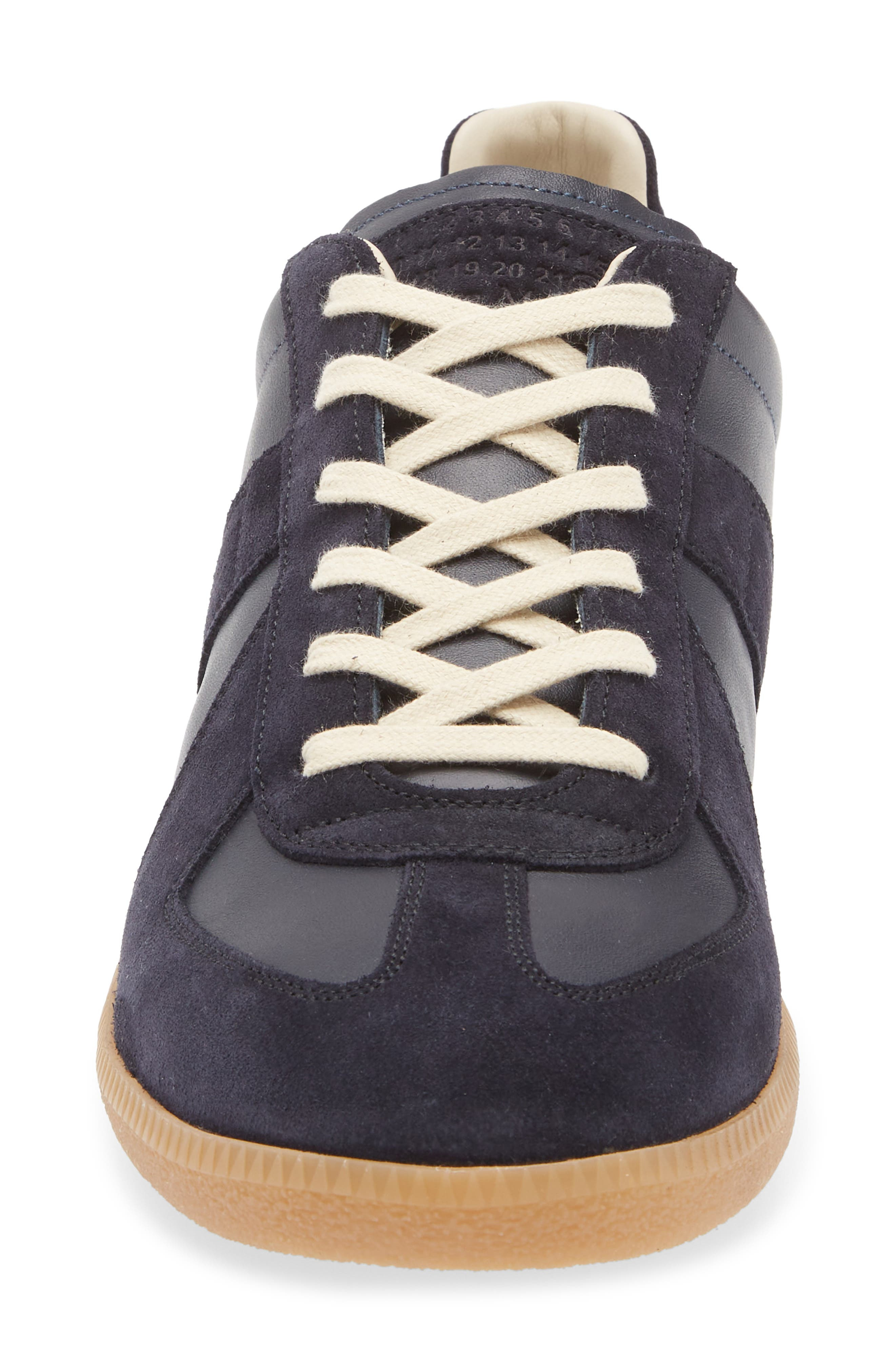 Maison Margiela Replica Low Top Sneaker in Blue Nights at Nordstrom - 4