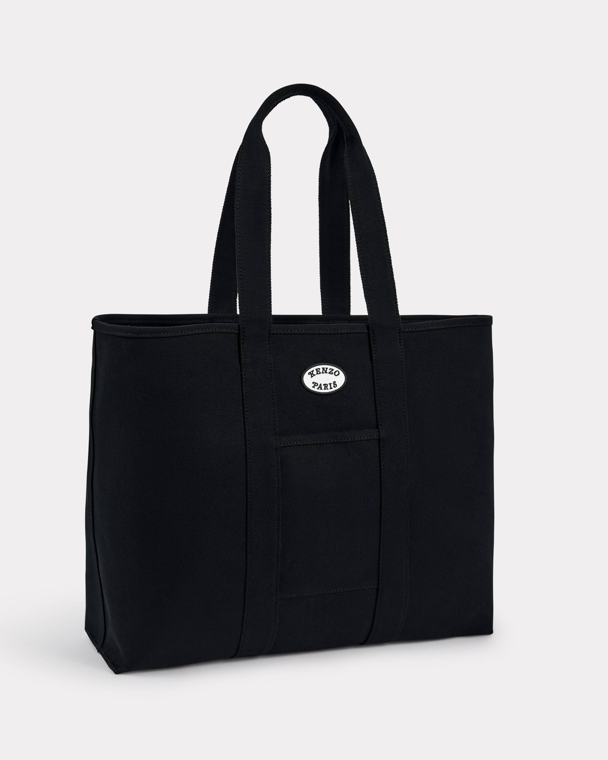 'KENZO VERDY MARKET' reversible large tote bag in canvas - 4