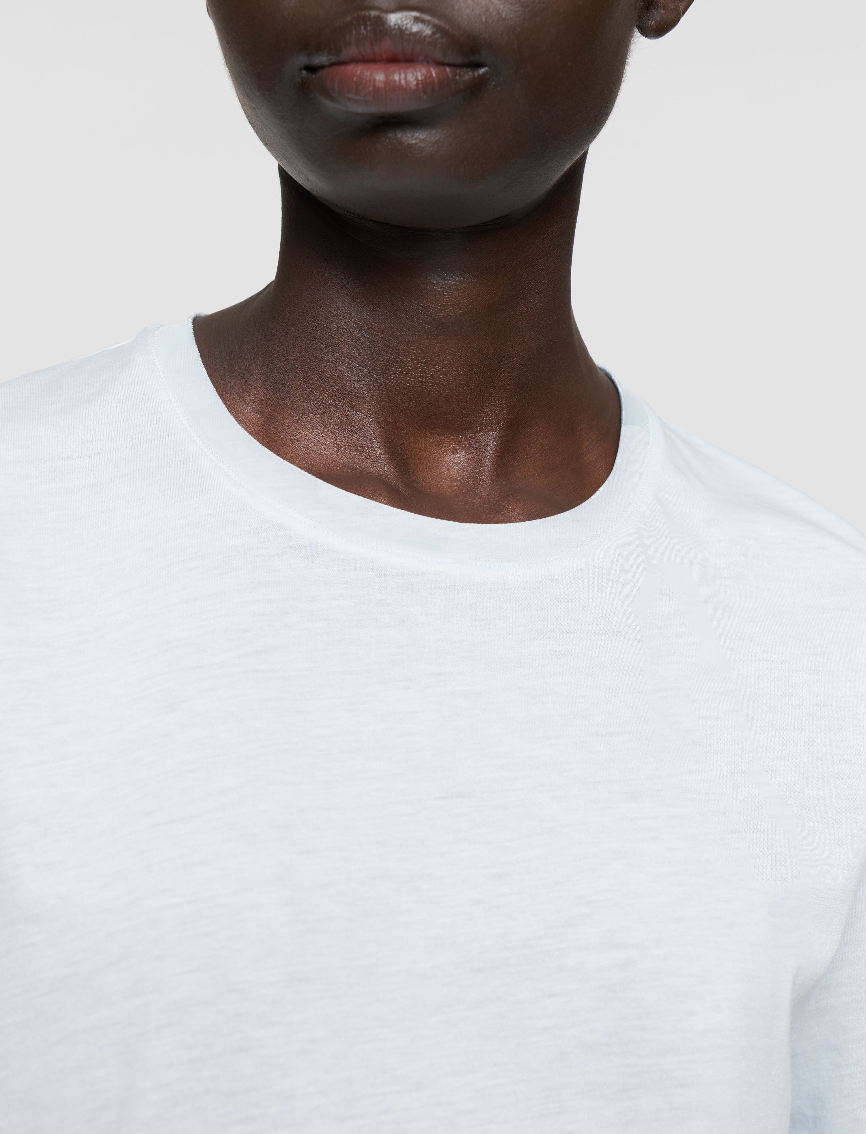 Cotton Silk Jersey T-Shirt - 5