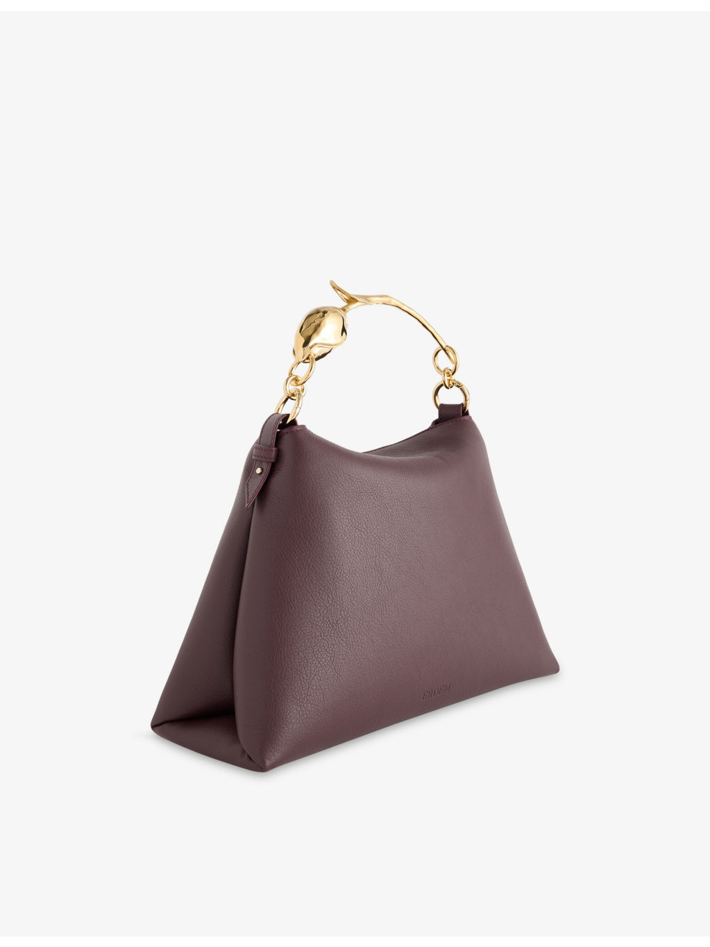 Large Bloom Leather Shoulder Bag - 5