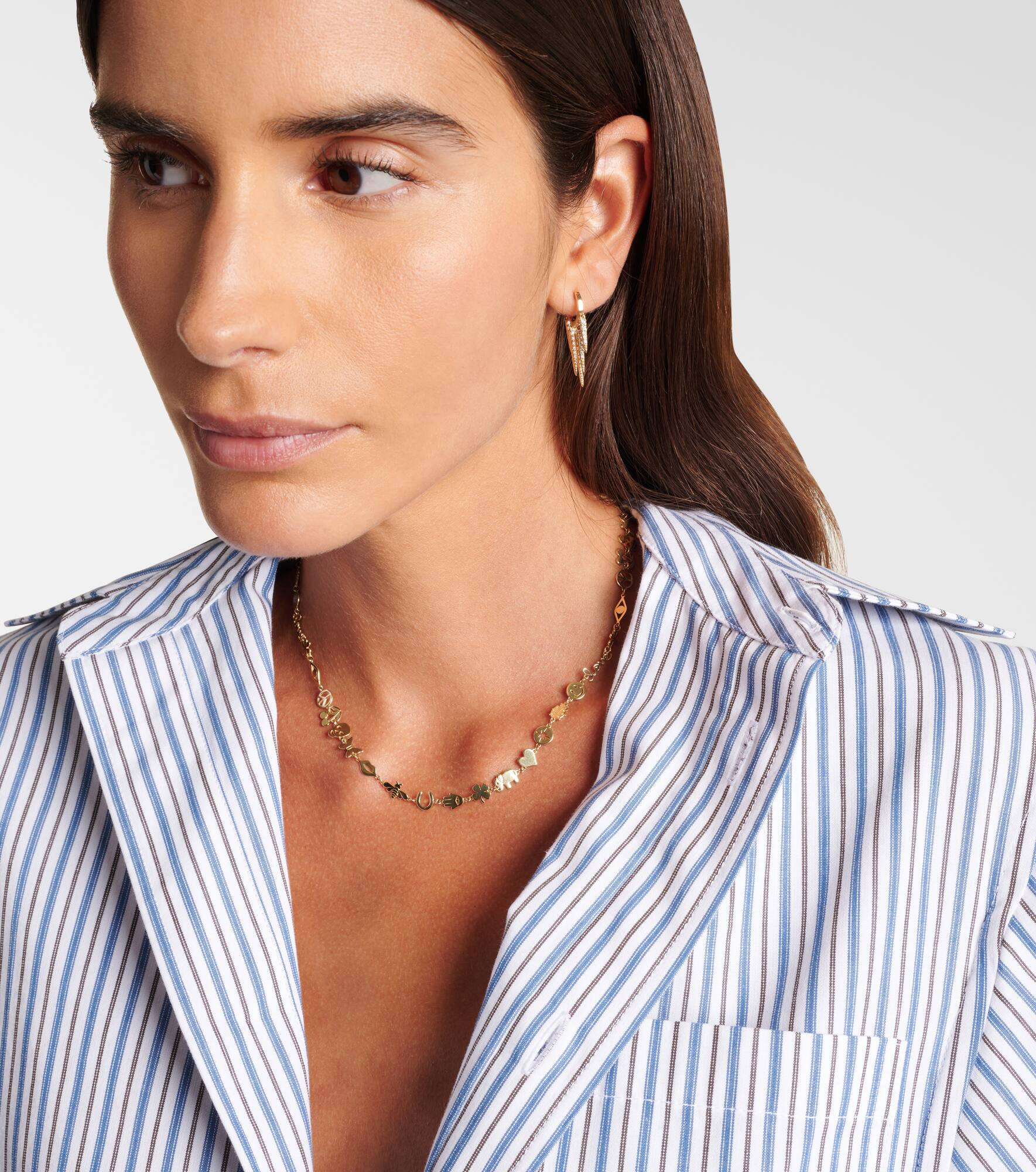 Pure Tiny 14kt gold necklace - 3
