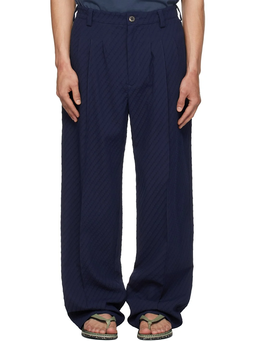 Blue Noro Trousers - 1