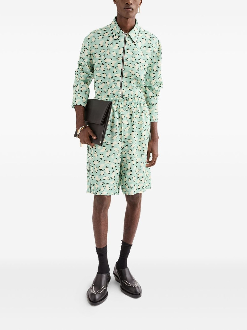 Jil Sander printed shorts outlook