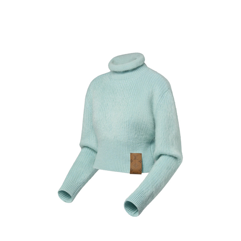 Louis Vuitton Brushed Mohair Roll Neck Pullover outlook