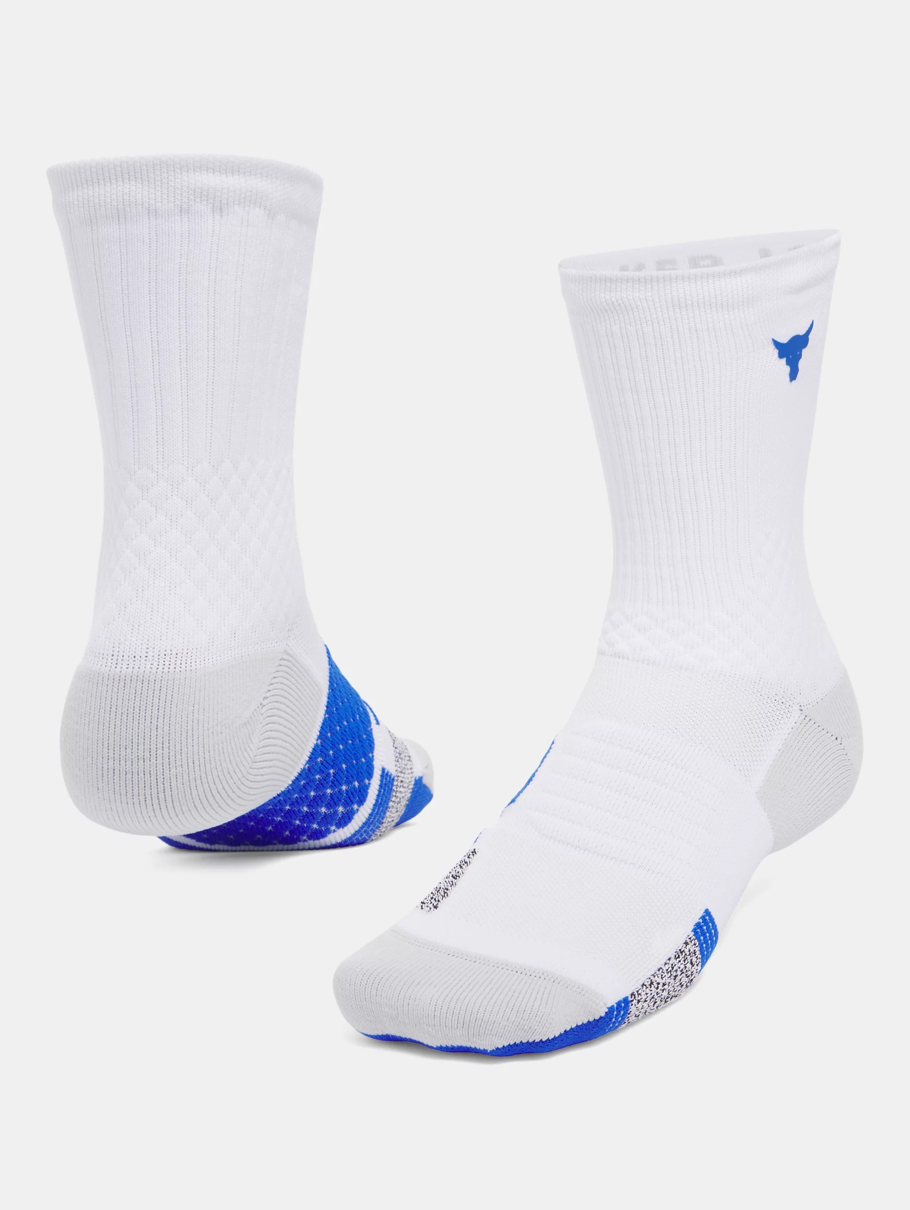 Unisex Project Rock ArmourDry™ Playmaker Mid-Crew Socks - 3