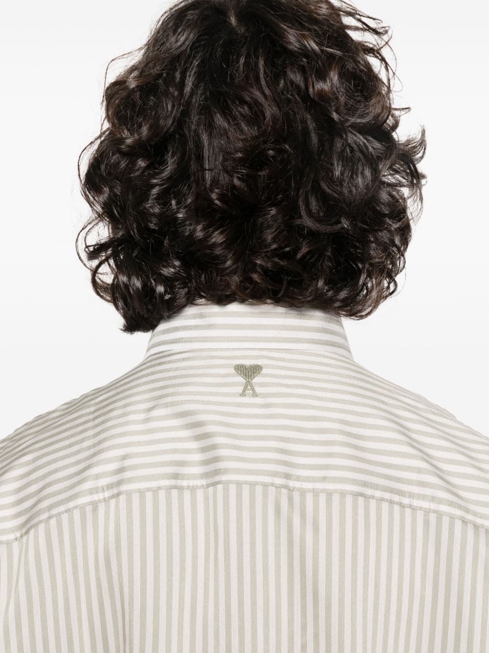 Ami de Coeur monogram-motif shirt - 10