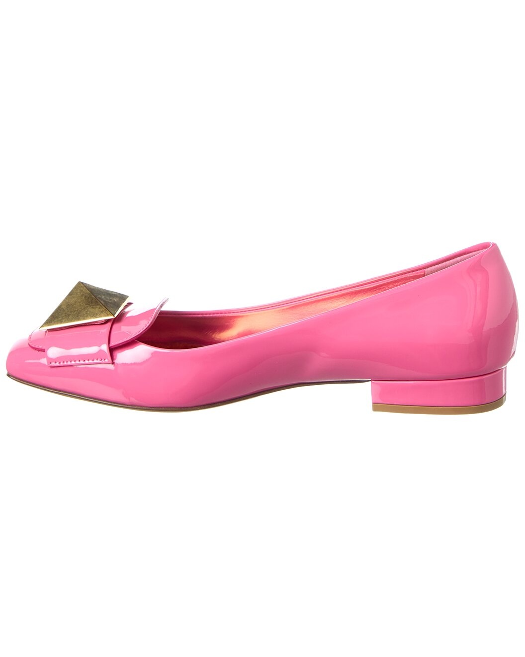 Valentino One Stud 20 Patent Flat - 2