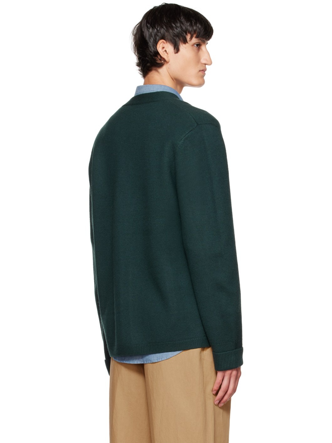 Green Gabriel Cardigan - 3