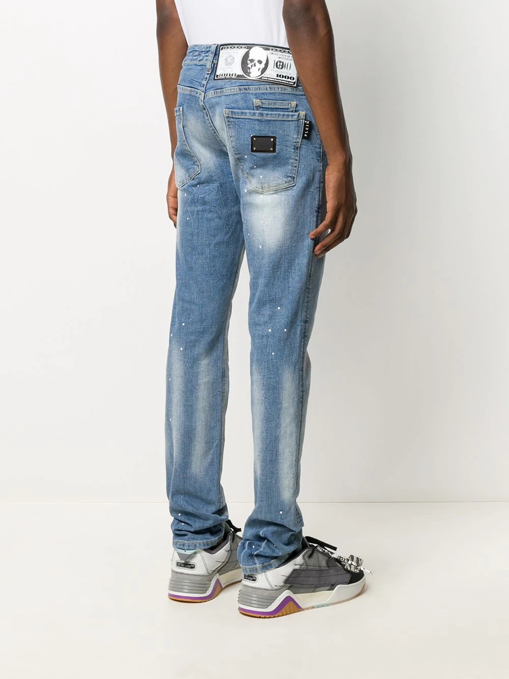 Skull Bank Note jeans - 4