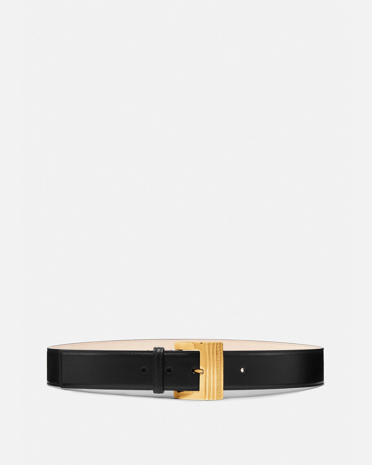 Greca Leather Belt 4 cm - 1