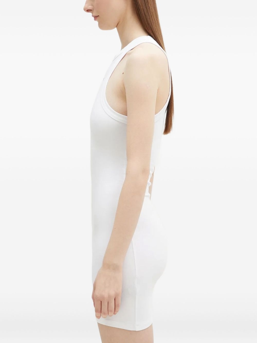 logo-print mini dress - 3