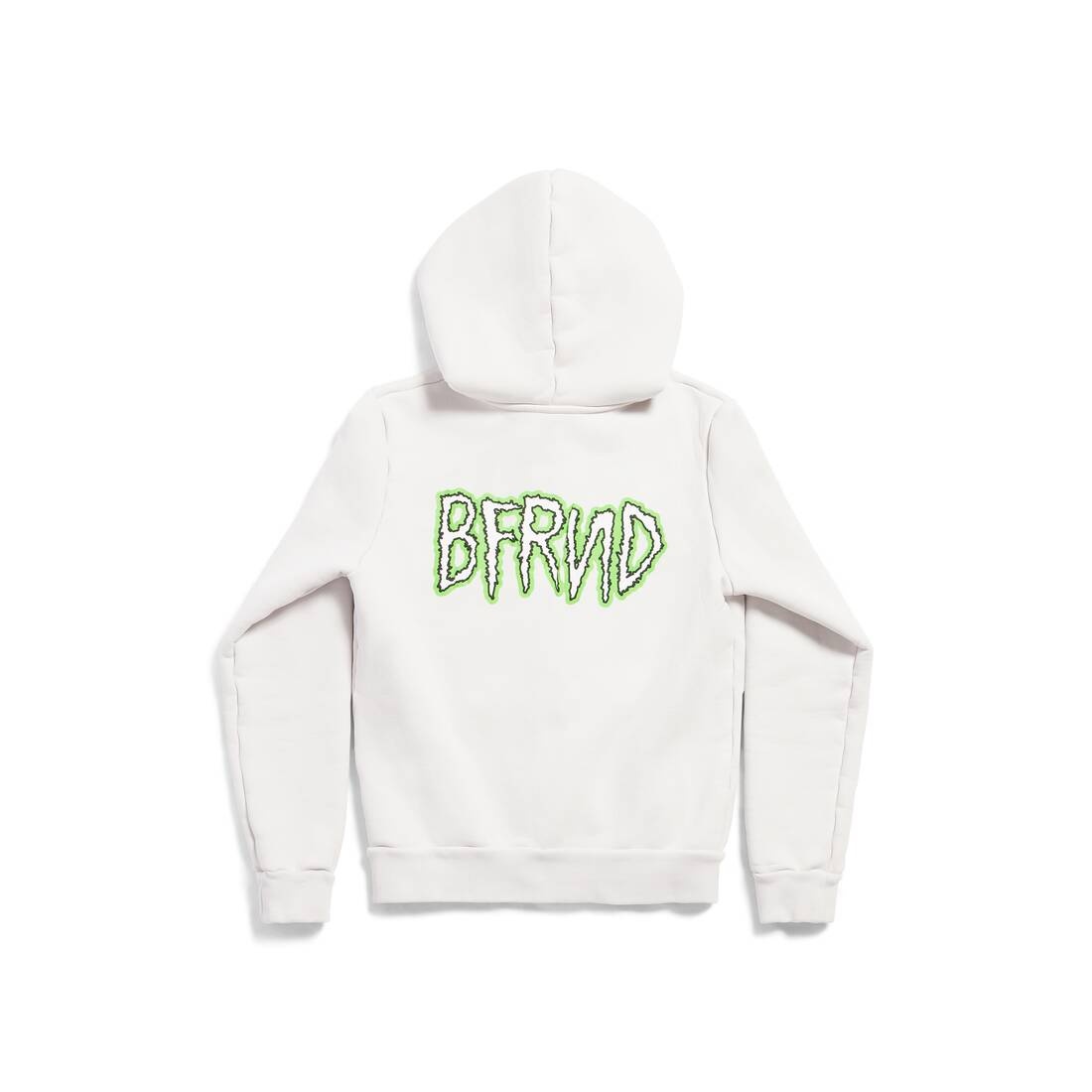 Balenciaga Music | Bfrnd Series Zip-up Hoodie Small Fit in Off White - 3