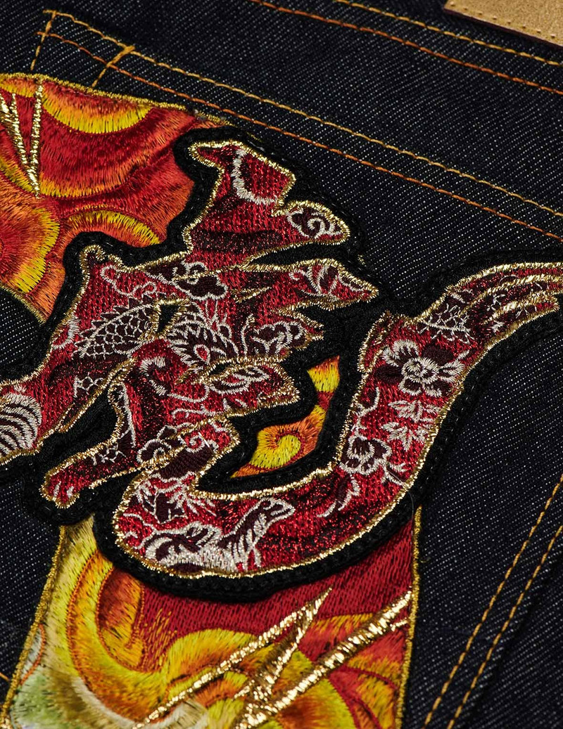 2022 GOLD EDITION “YEAR OF THE TIGER” CARROT-FIT DENIM JEANS #2017 11