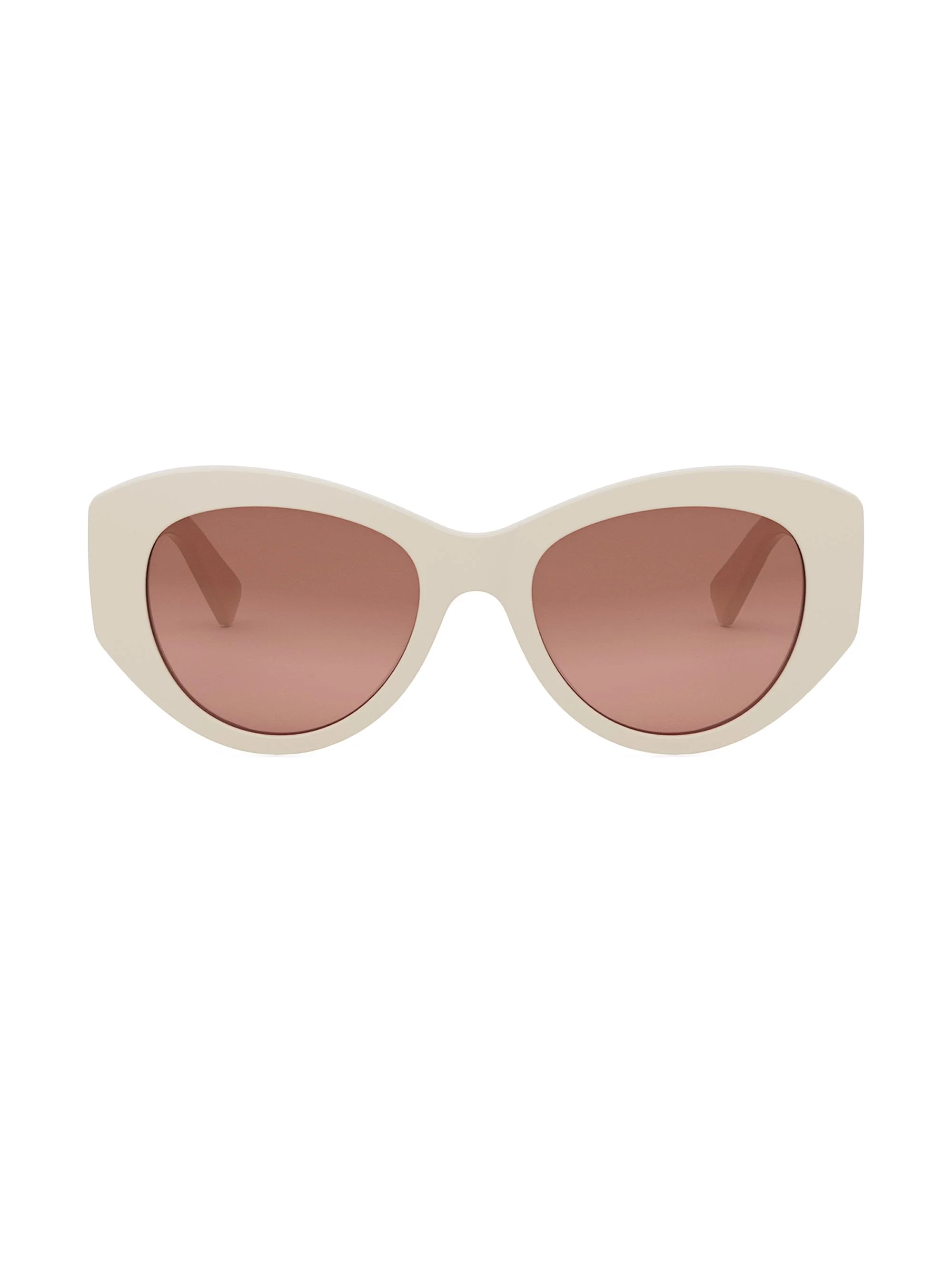 Women's Tubogas 52MM Oval Sunglasses - Ivory Gold Pink - 1
