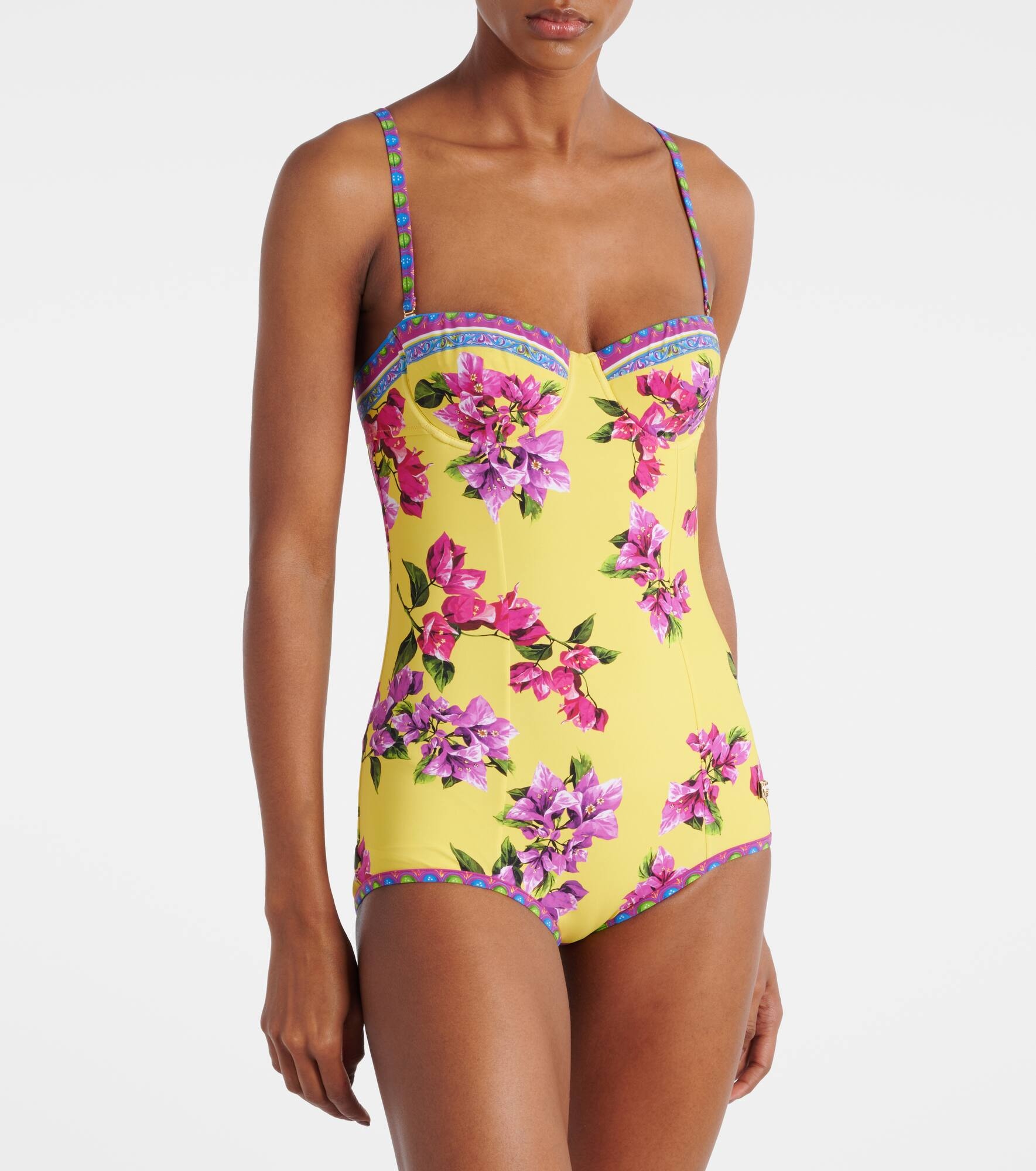 Floral swimsuit - 2