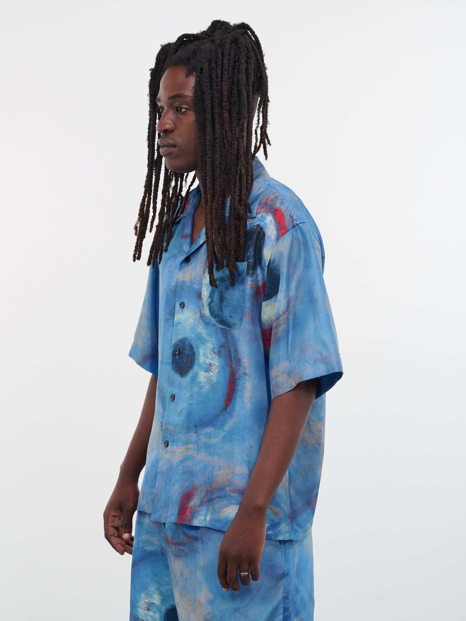 Buchi Blu Bowling Shirt - 2